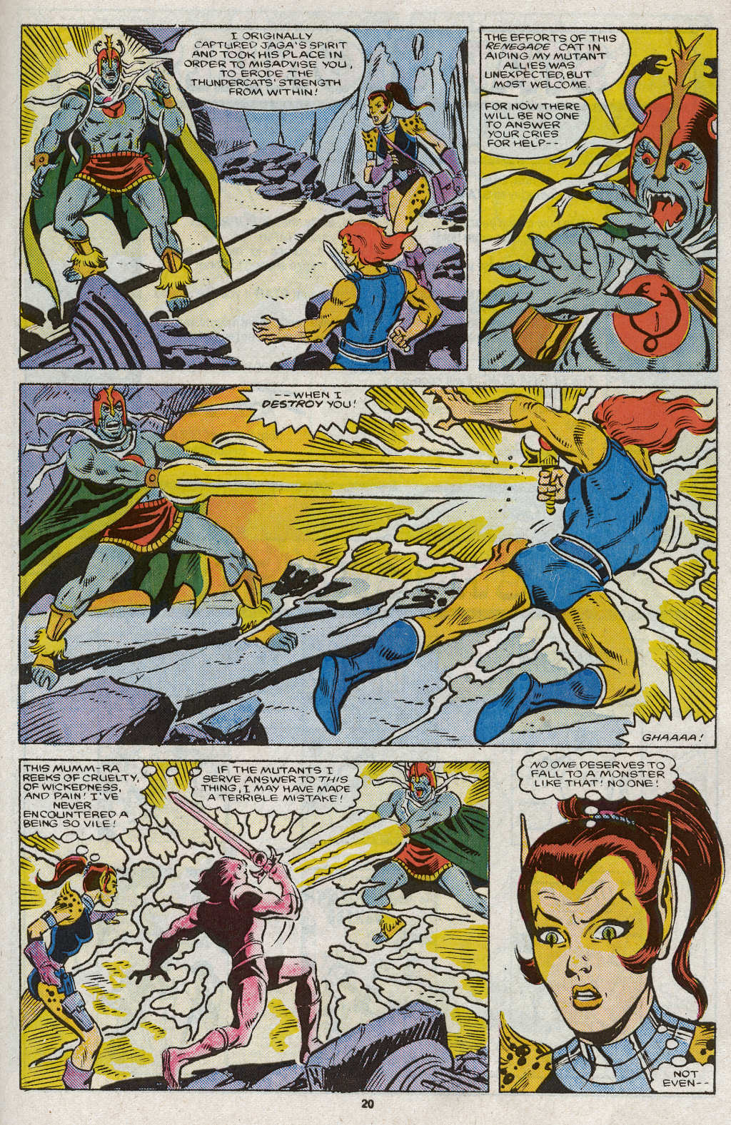 Read online ThunderCats (1985) comic -  Issue #4 - 29