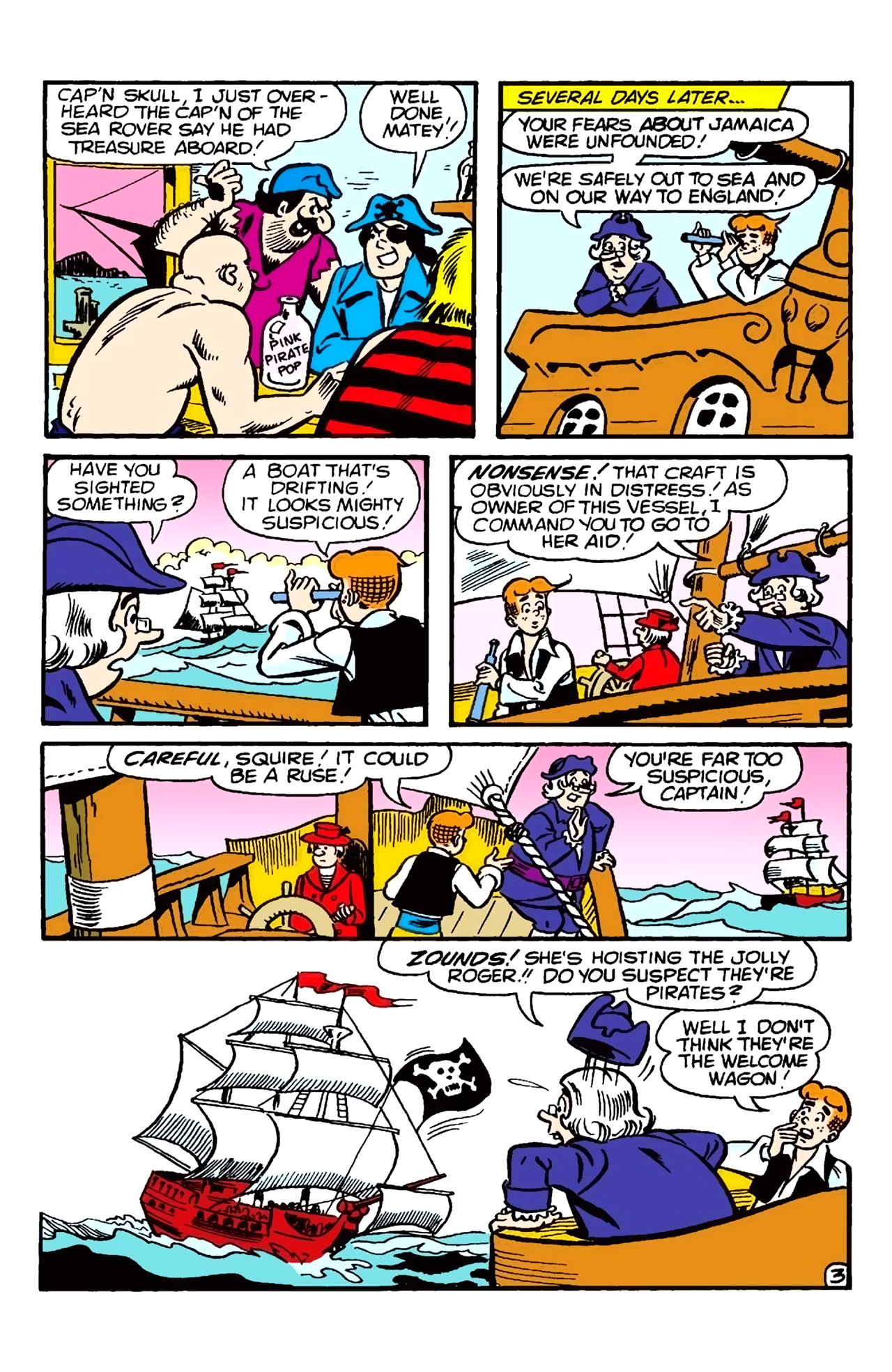 Read online Archie's Buried Treasure comic -  Issue # TPB - 74