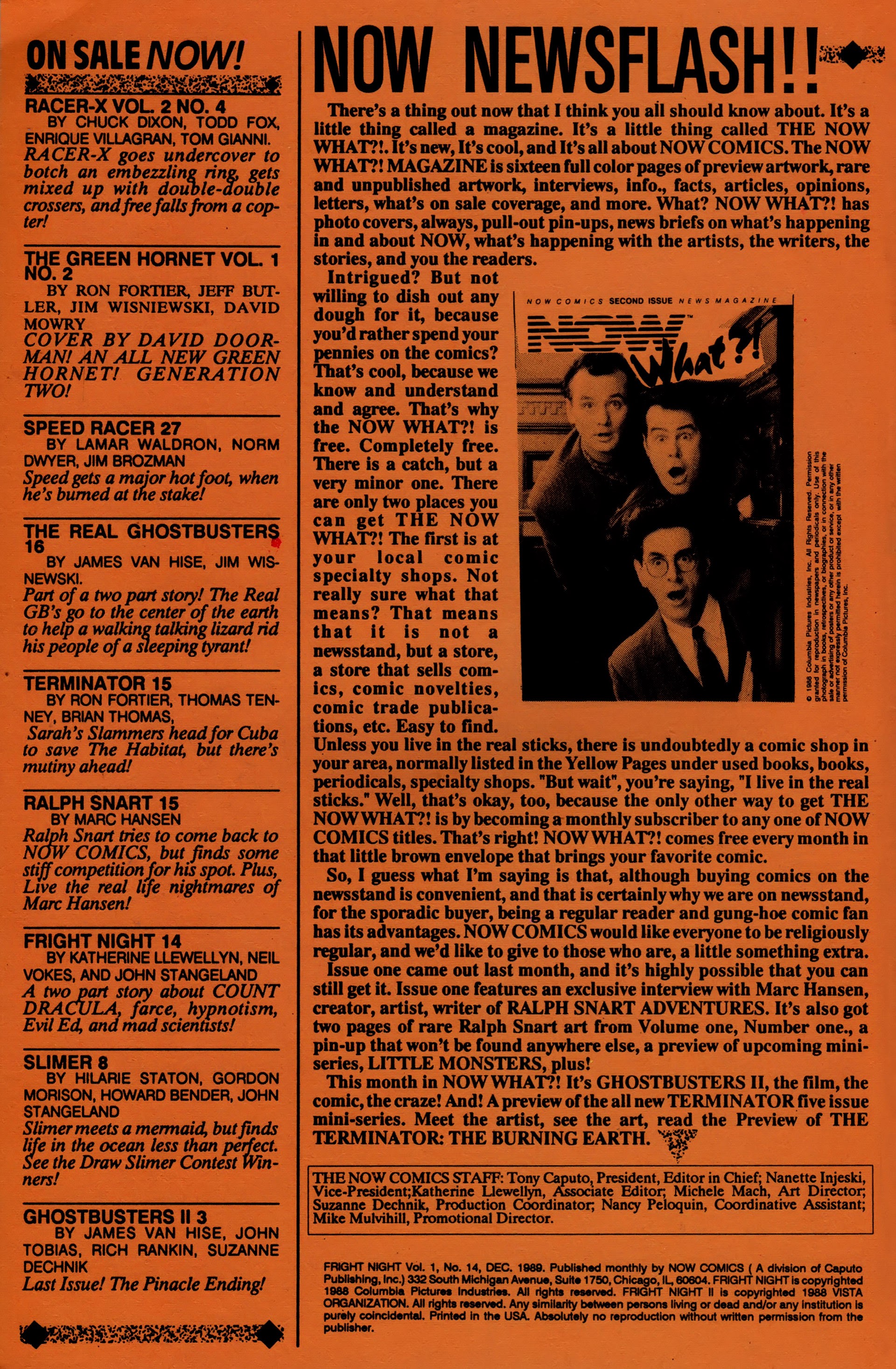 Read online Fright Night (1988) comic -  Issue #14 - 34