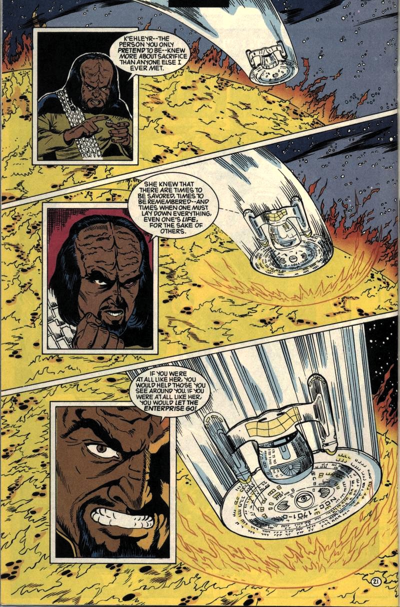 Read online Star Trek: The Next Generation (1989) comic -  Issue #28 - 22