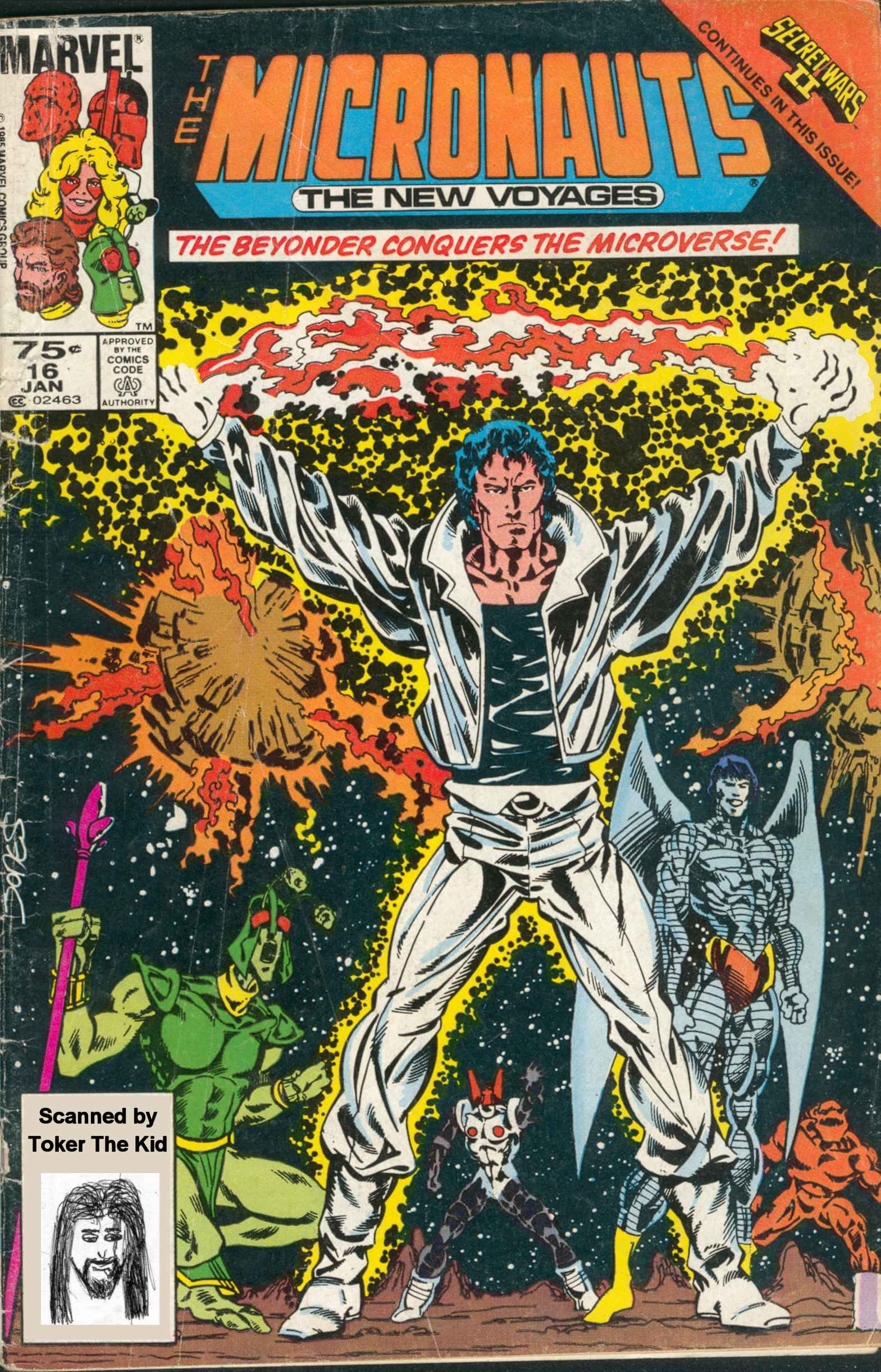 Read online Micronauts: The New Voyages comic -  Issue #16 - 1