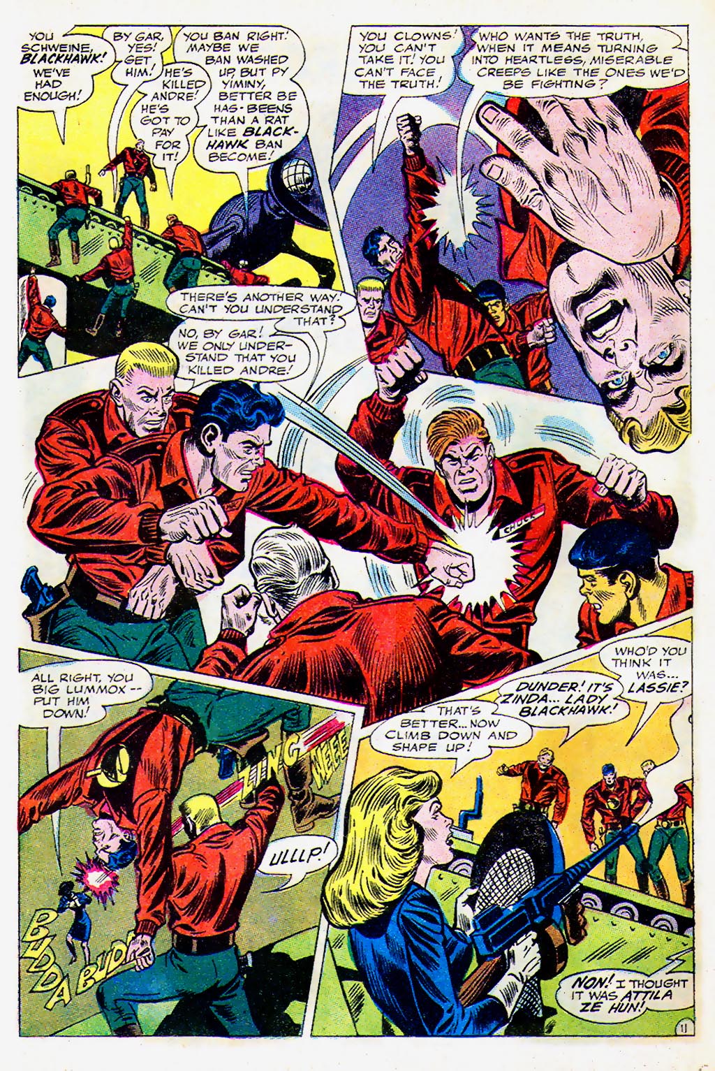 Blackhawk (1957) Issue #229 #121 - English 13