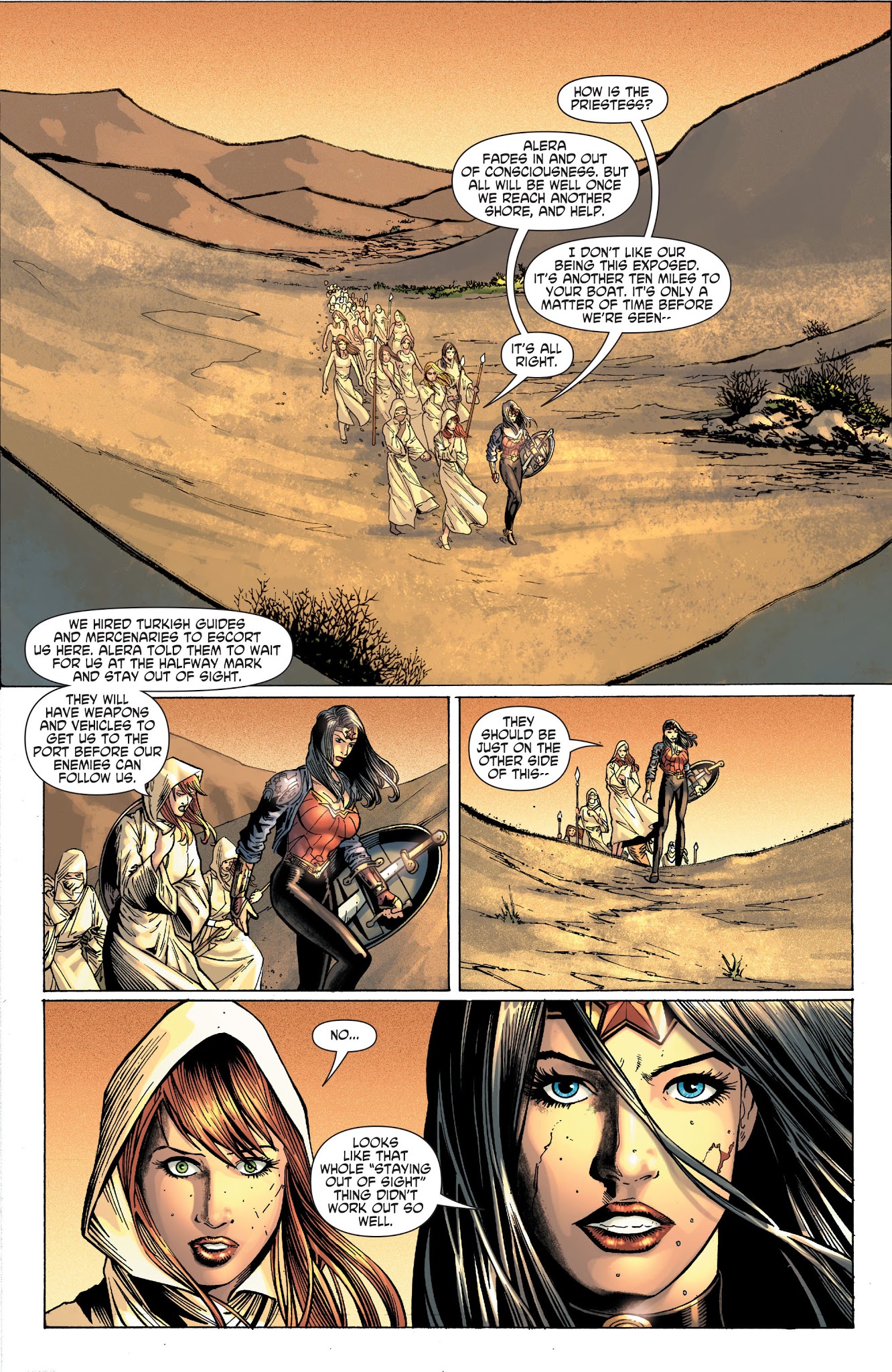 Read online Wonder Woman: Odyssey comic -  Issue # TPB 1 - 67