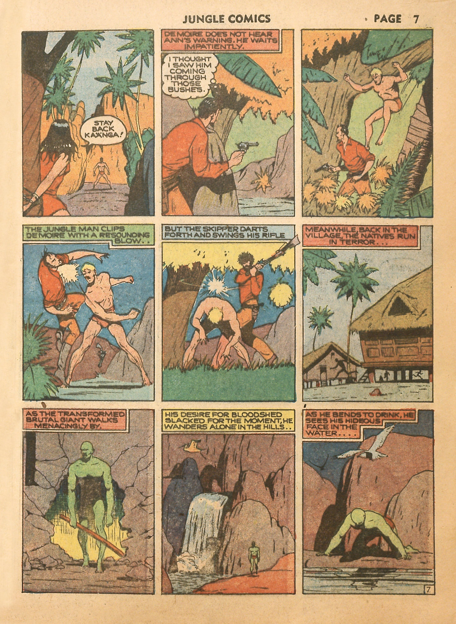Read online Jungle Comics comic -  Issue #13 - 9