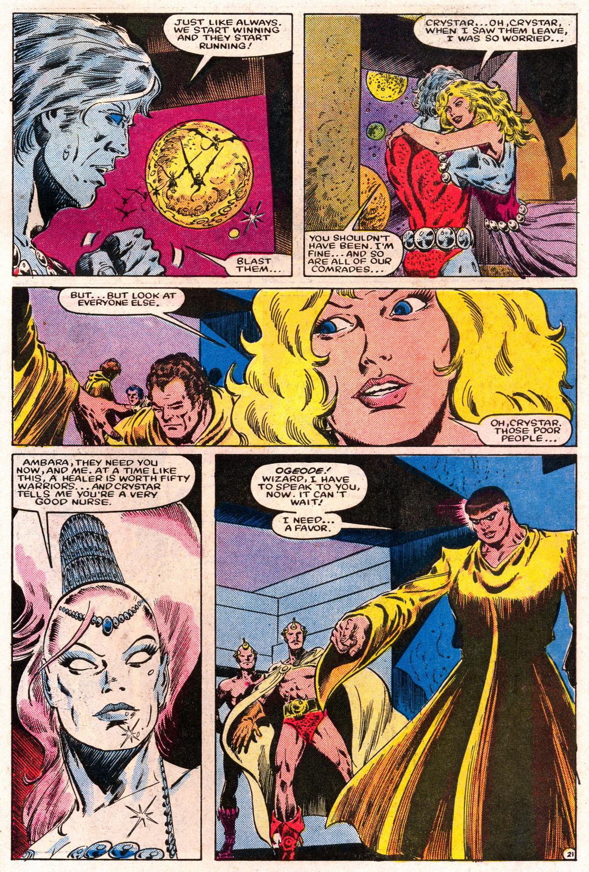 Read online The Saga of Crystar, Crystal Warrior comic -  Issue #9 - 23