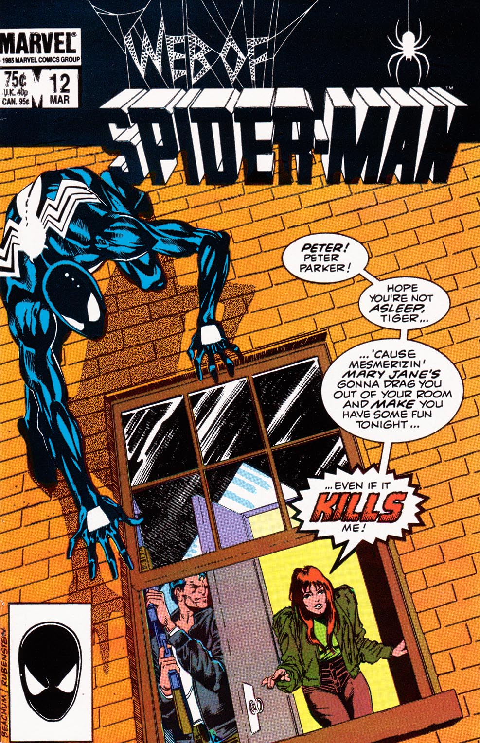 Read online Web of Spider-Man (1985) comic -  Issue #12 - 1