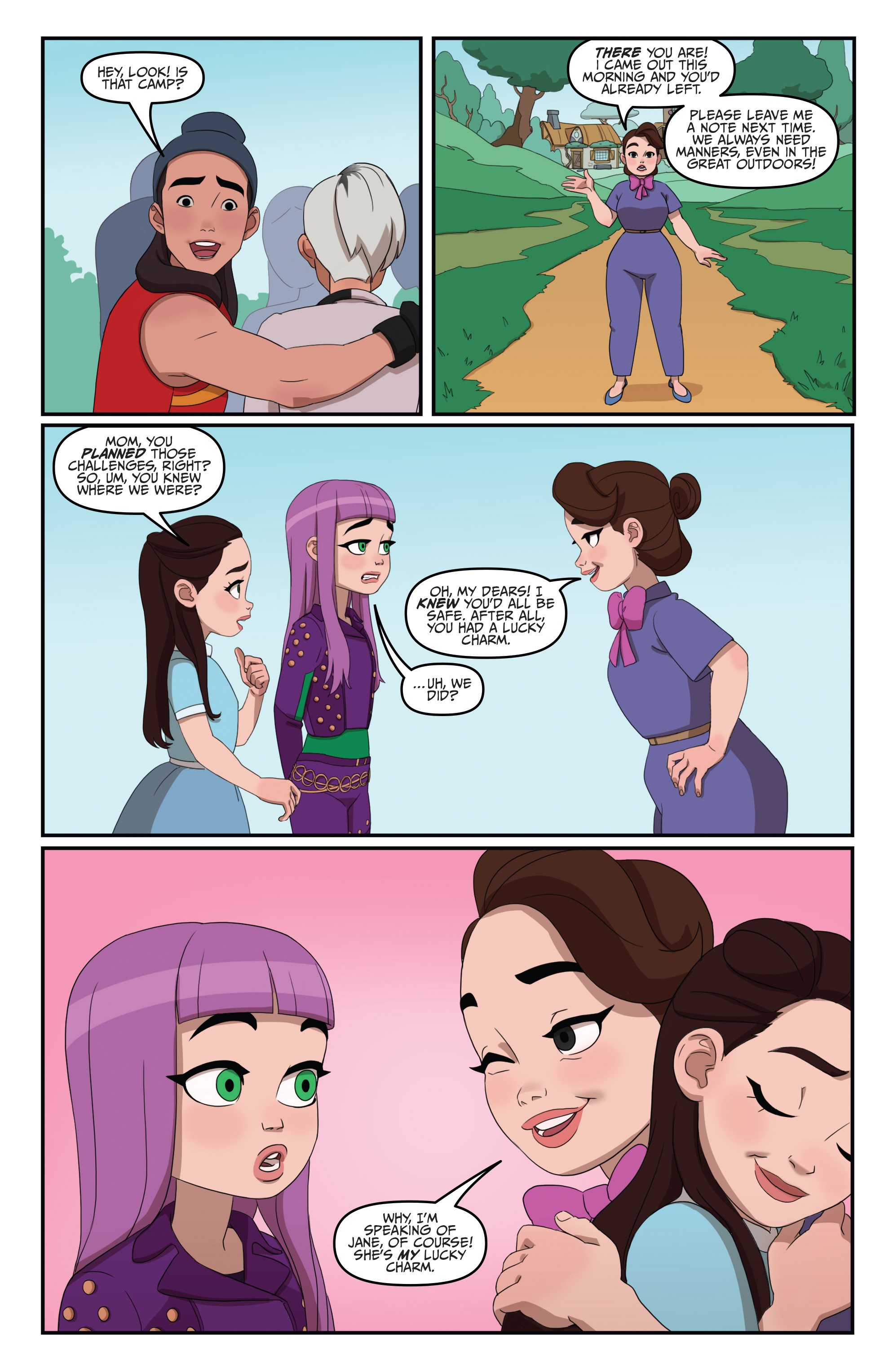 Read online Descendants: Twisted Field Trip comic -  Issue # Full - 48