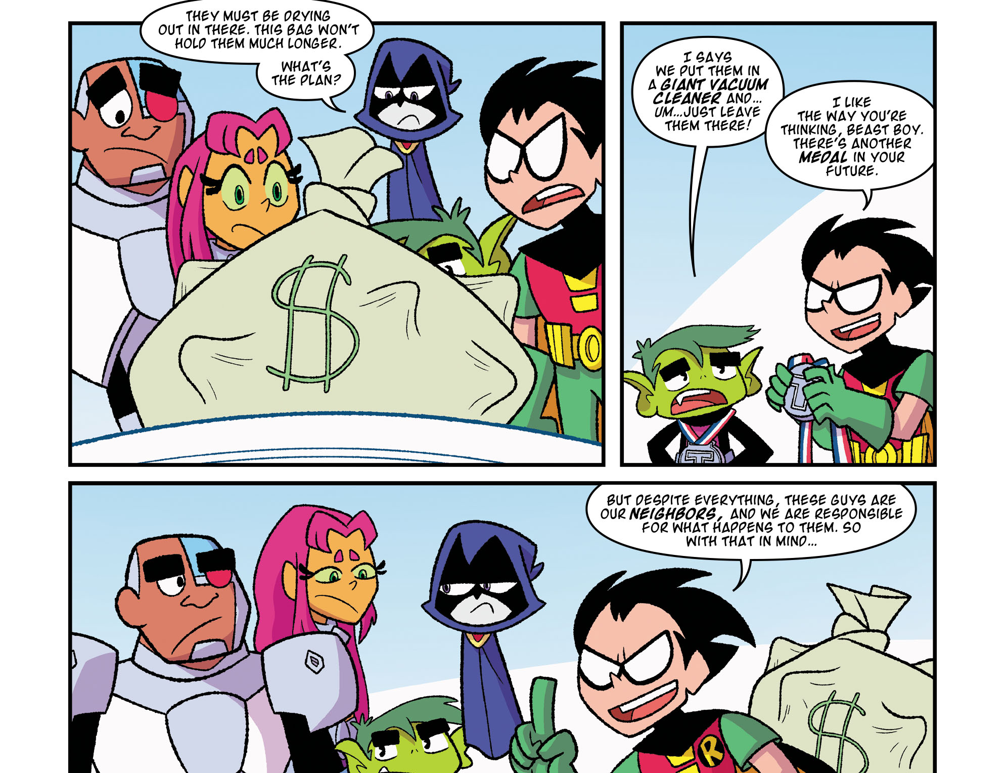 Read online Teen Titans Go! (2013) comic -  Issue #54 - 24