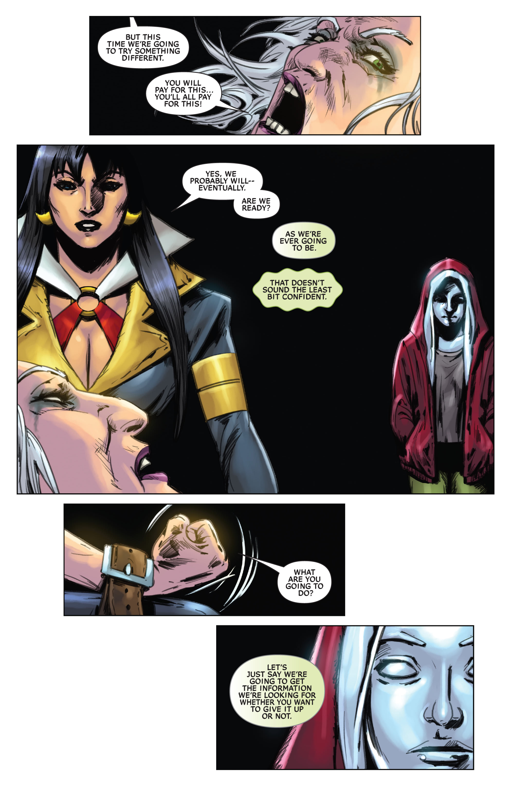 Read online Vampirella Strikes (2022) comic -  Issue #6 - 22