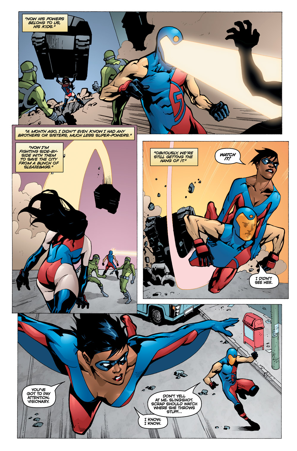 Read online Dynamo 5 comic -  Issue #1 - 4