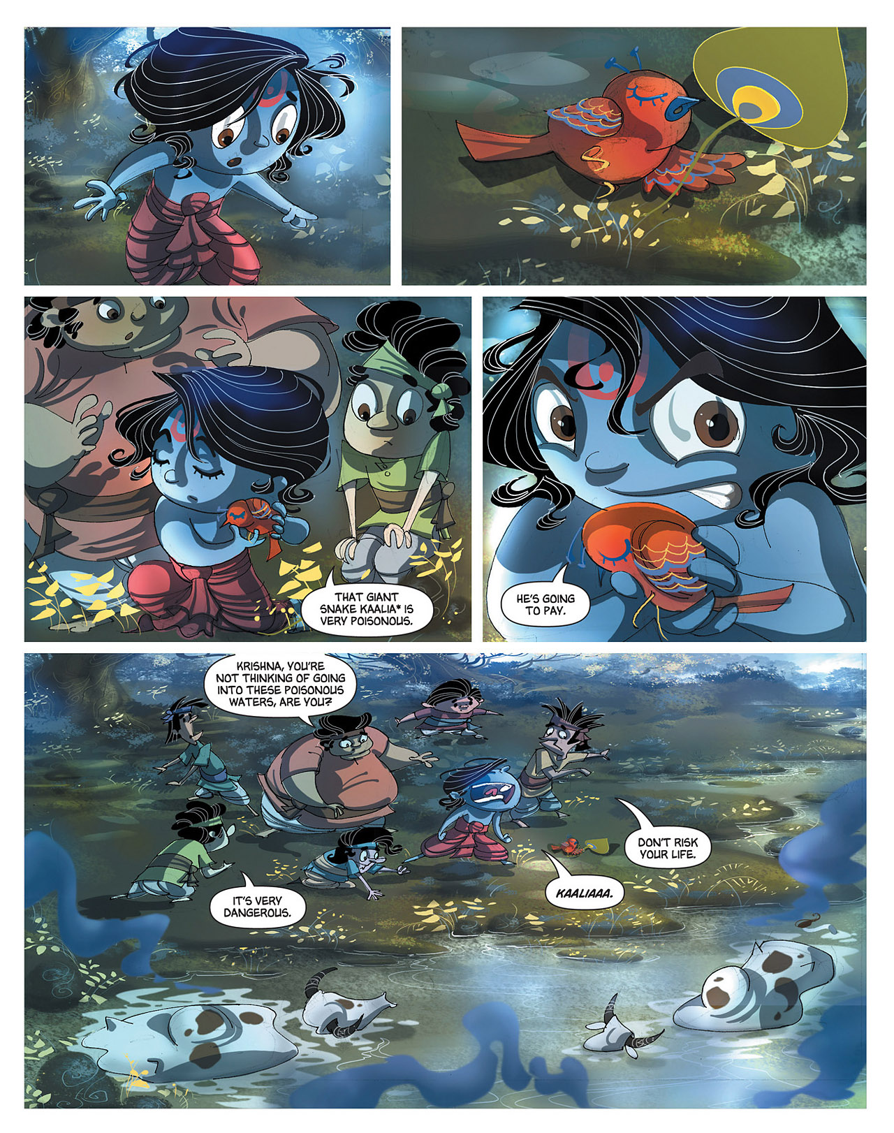 Read online Krishna: A Journey Within comic -  Issue # TPB (Part 1) - 28