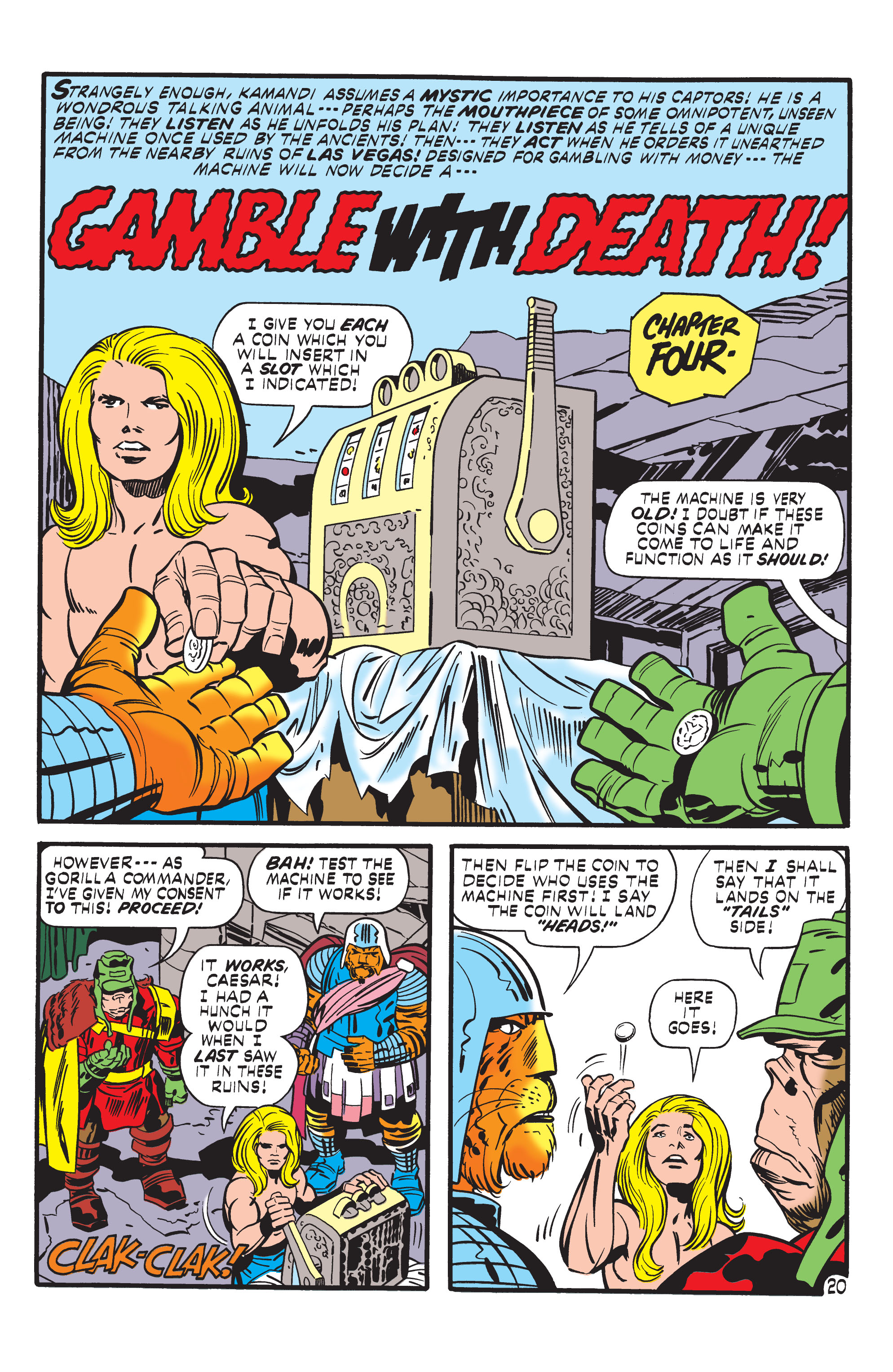 Read online Kamandi, The Last Boy On Earth comic -  Issue #5 - 20