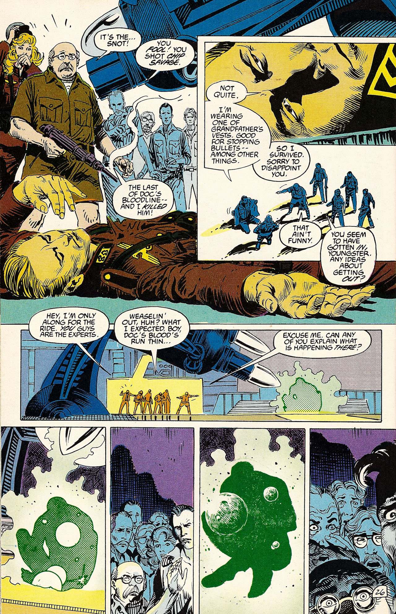 Read online Doc Savage (1987) comic -  Issue #3 - 27