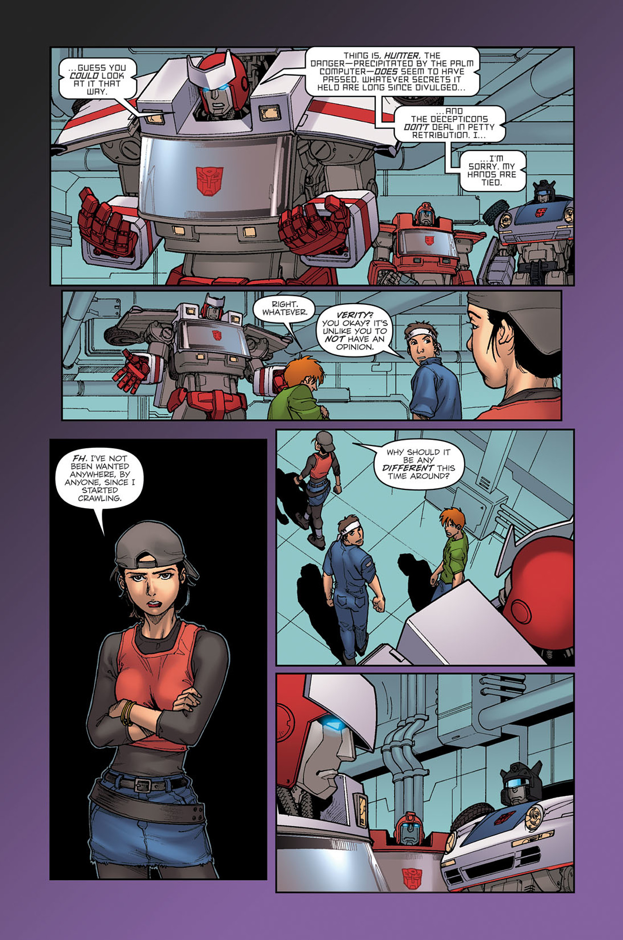 Read online The Transformers: Escalation comic -  Issue #1 - 9