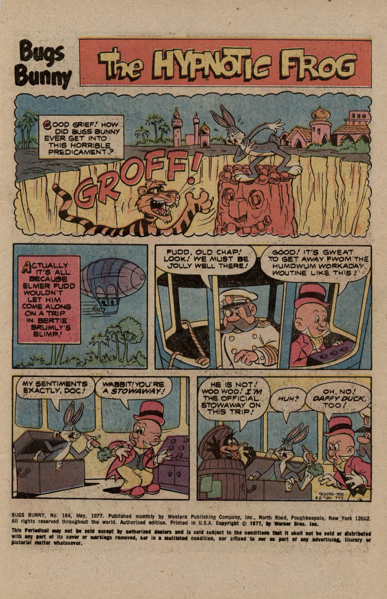 Read online Bugs Bunny comic -  Issue #184 - 3