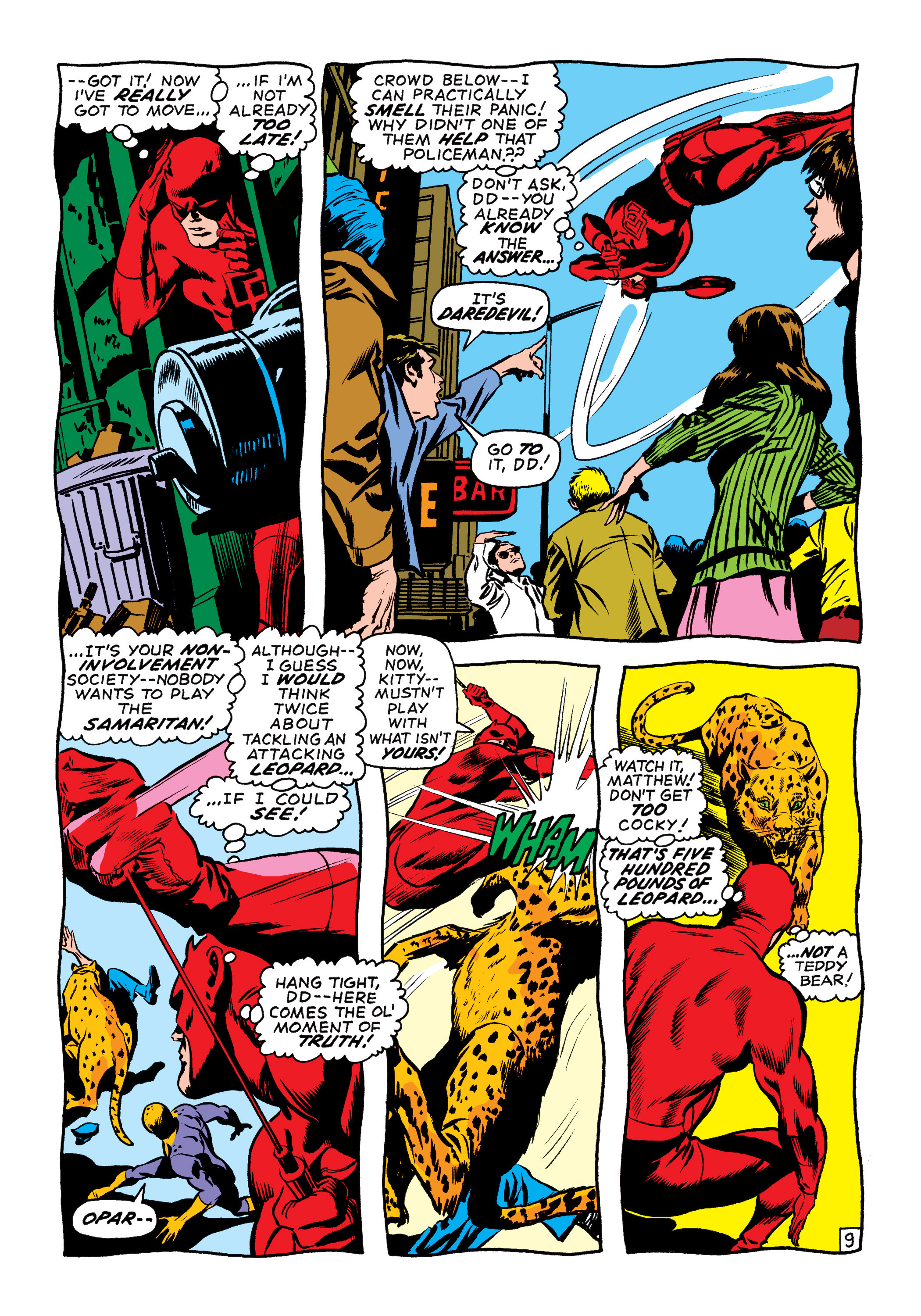 Read online Marvel Masterworks: Daredevil comic -  Issue # TPB 7 (Part 2) - 76