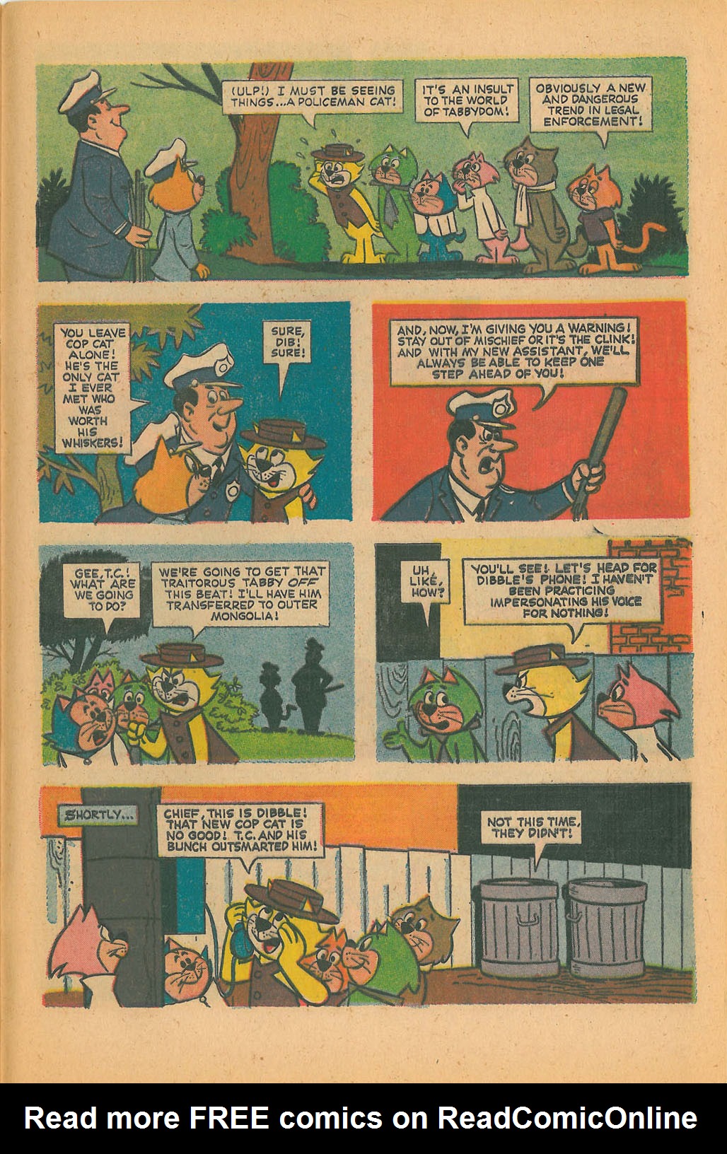 Read online Top Cat (1962) comic -  Issue #27 - 29