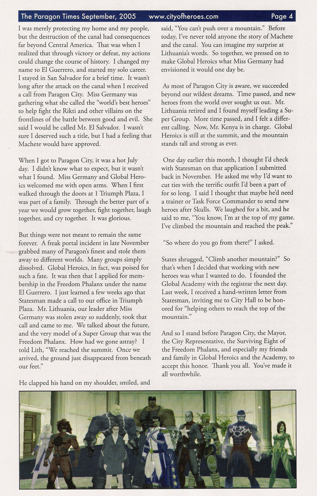 Read online City of Heroes (2005) comic -  Issue #5 - 27