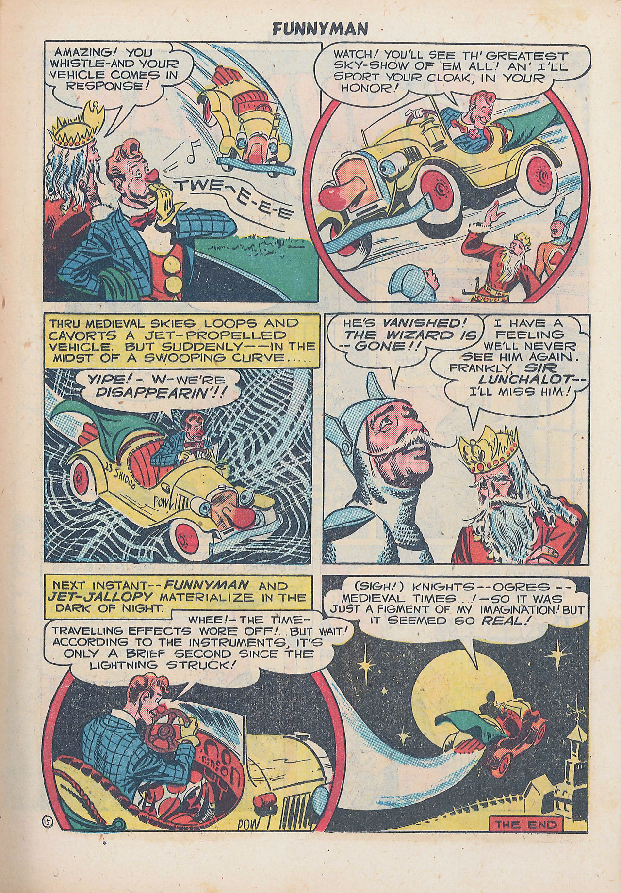 Read online Funnyman comic -  Issue #4 - 17