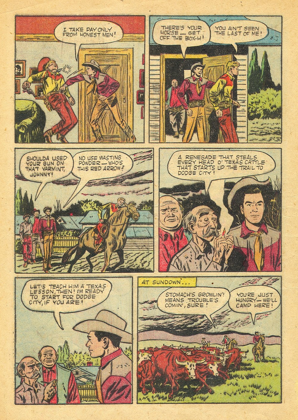 Read online Four Color Comics comic -  Issue #269 - 4