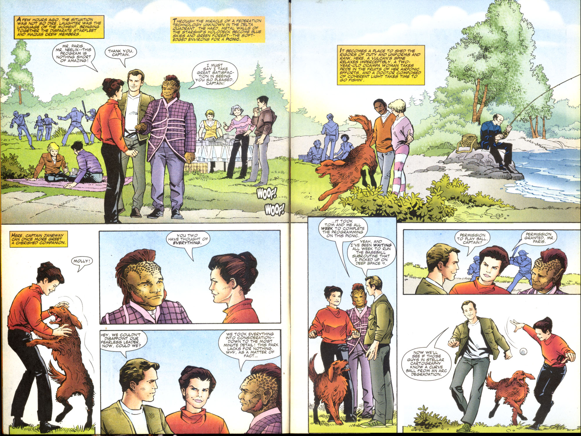 Read online Star Trek: Voyager comic -  Issue #1 - 4