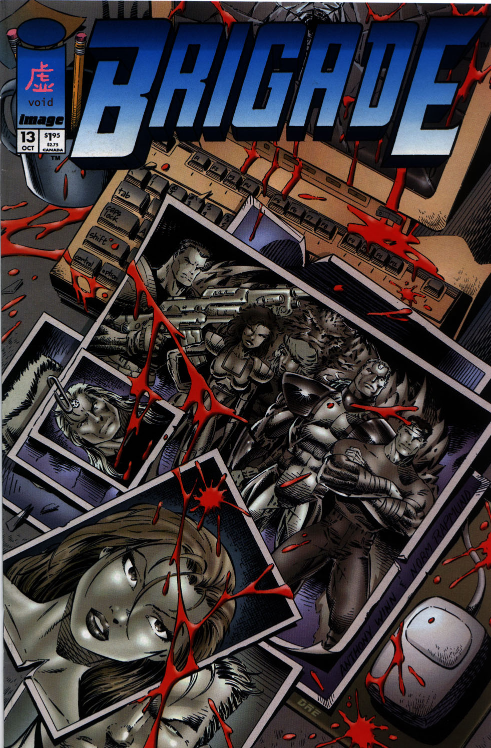 Read online Brigade (1993) comic -  Issue #13 - 1