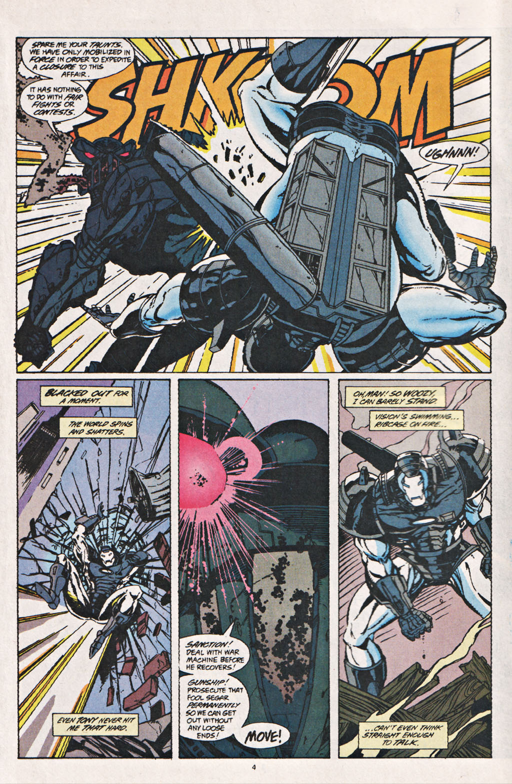 Read online War Machine (1994) comic -  Issue #13 - 4