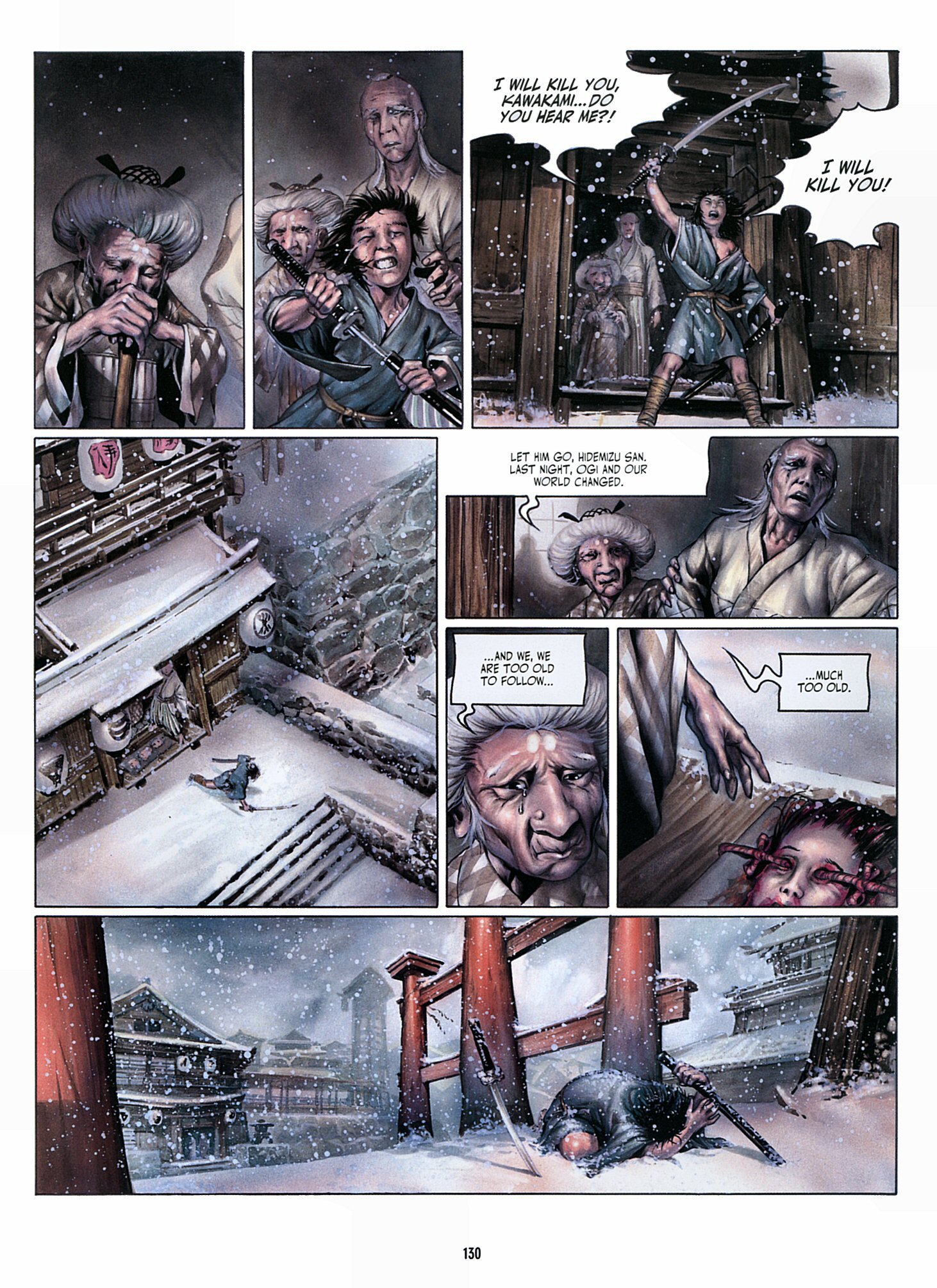 Read online Legend of the Scarlet Blades comic -  Issue # TPB - 131