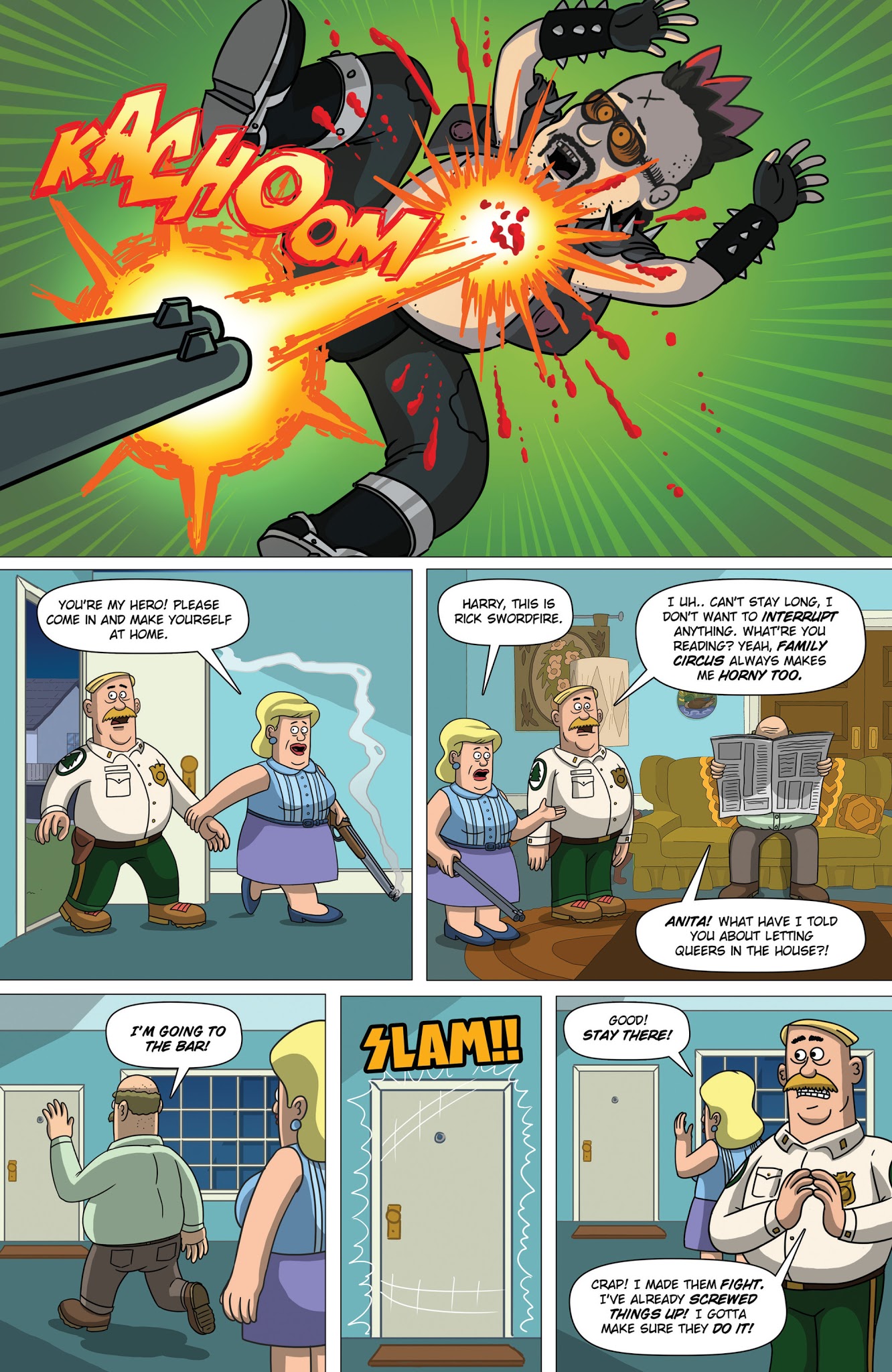 Read online Brickleberry comic -  Issue #3 - 19