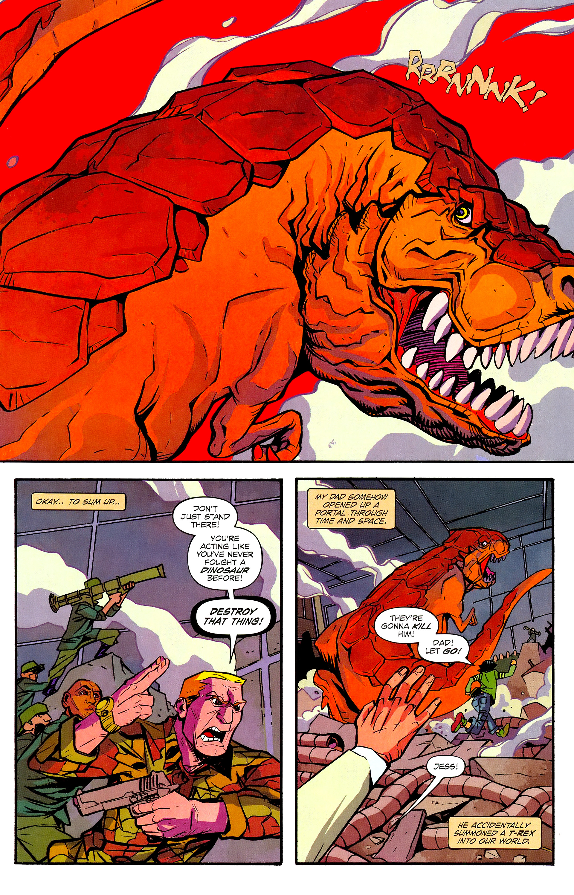 Read online Free Comic Book Day 2015 comic -  Issue # Terrible Lizard - 19