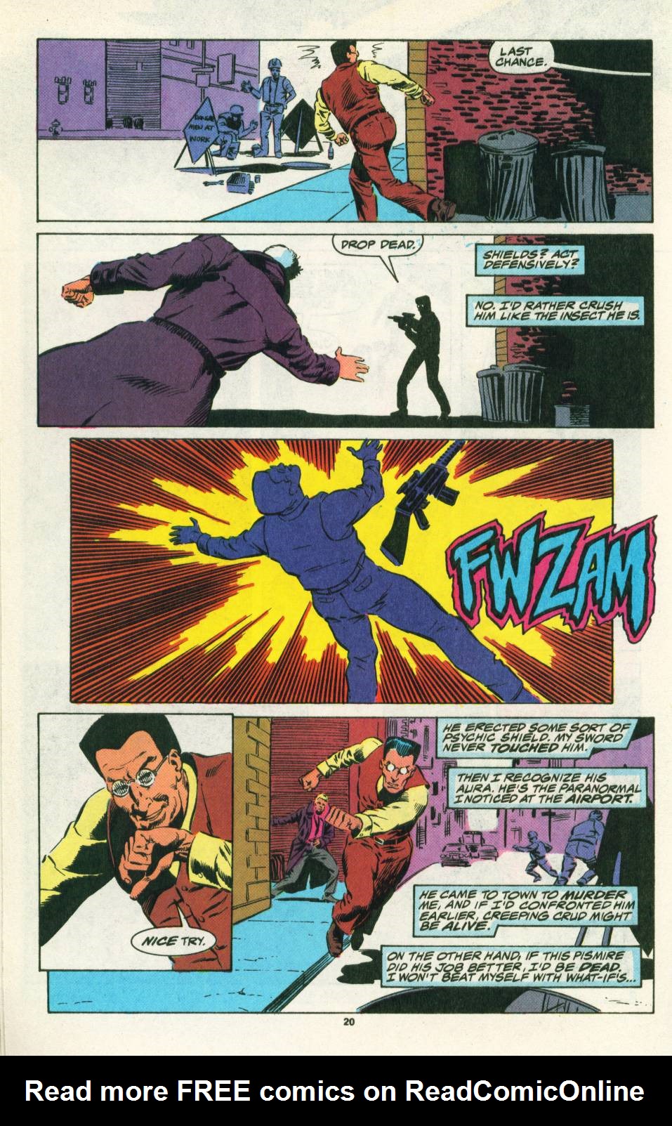 Read online Justice (1986) comic -  Issue #25 - 22