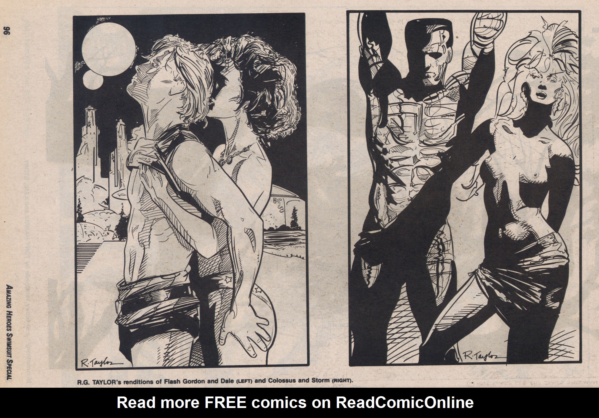 Read online Amazing Heroes Swimsuit Special comic -  Issue # TPB 3 - 95