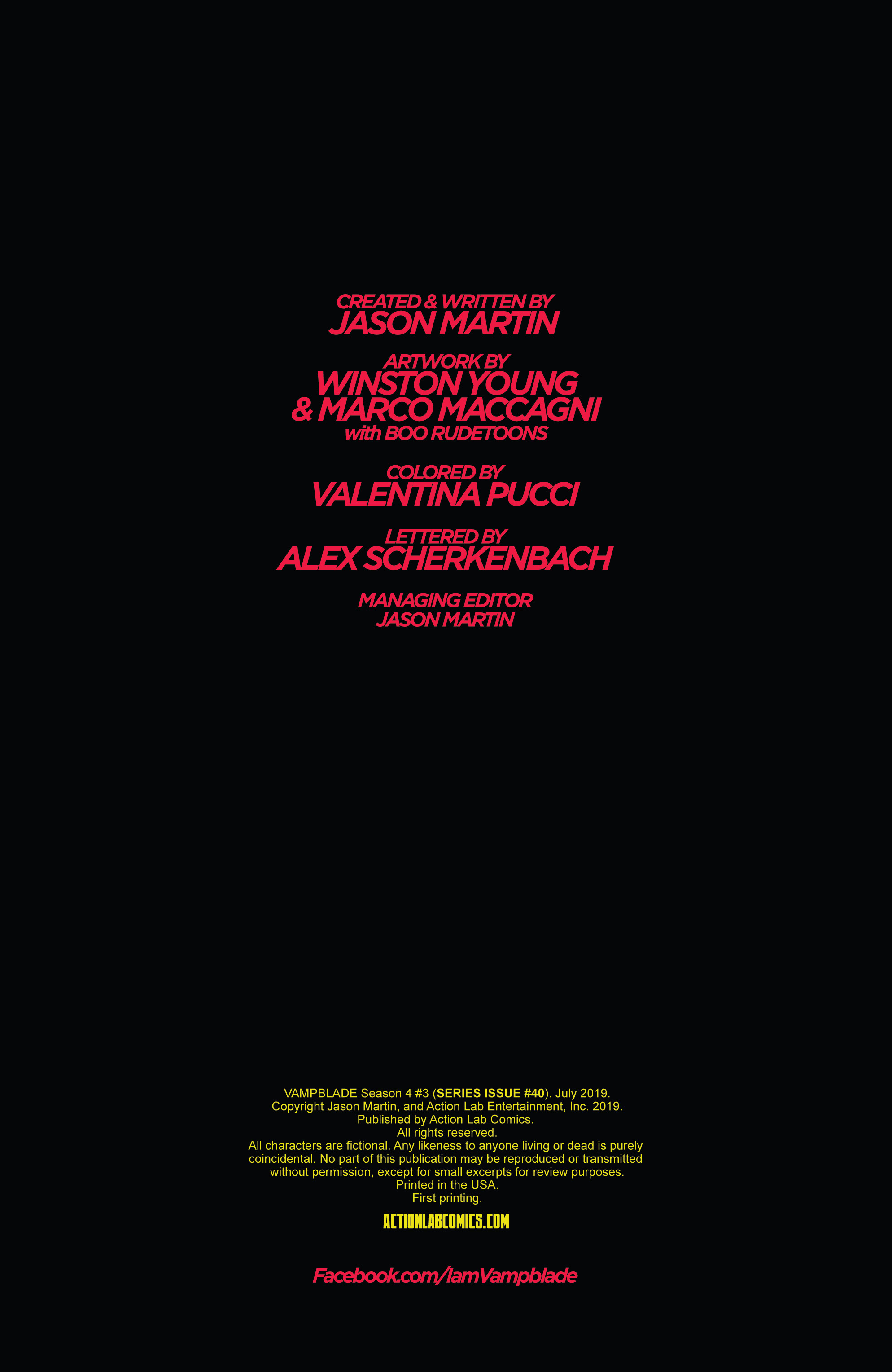 Read online Vampblade Season 4 comic -  Issue #3 - 3