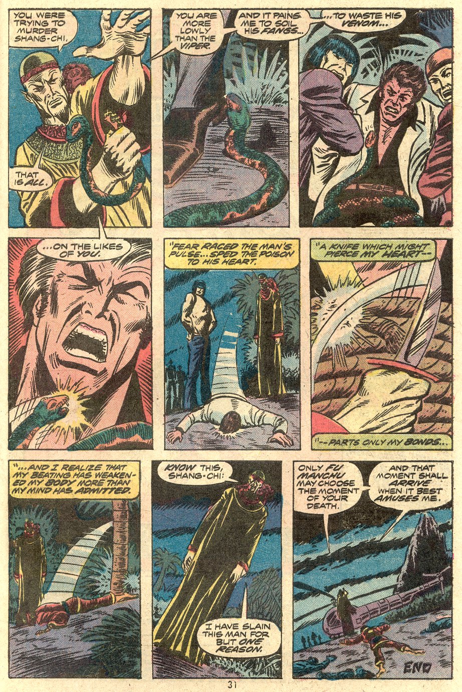Read online Master of Kung Fu (1974) comic -  Issue #21 - 17