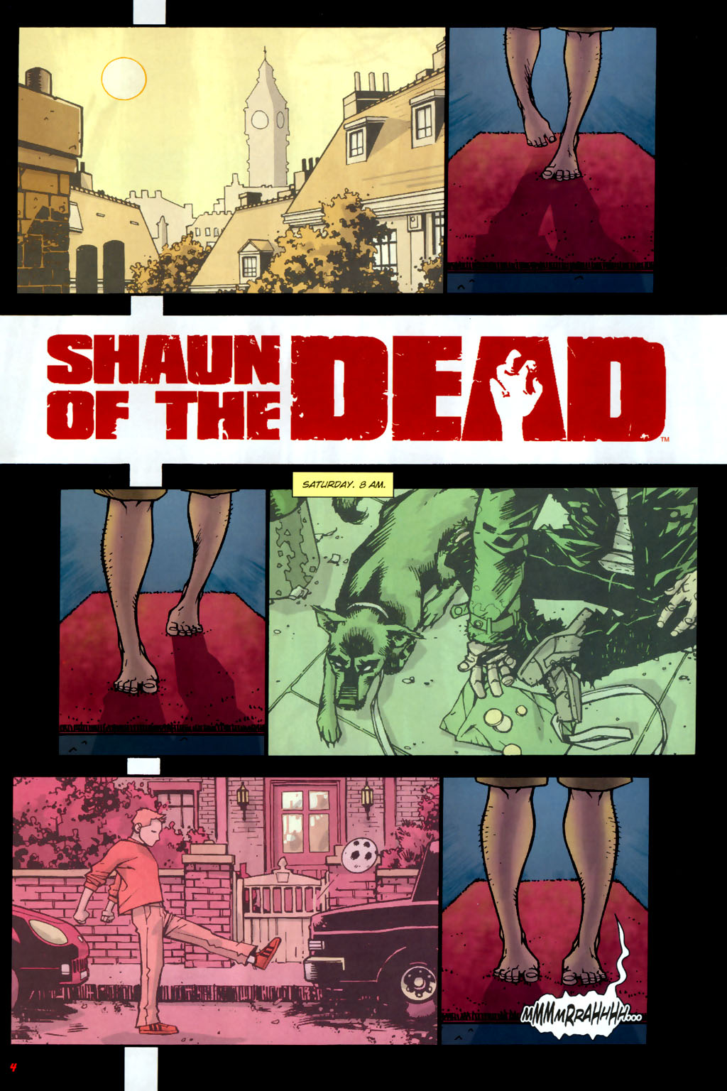 Read online Shaun of the Dead (2005) comic -  Issue #1 - 6