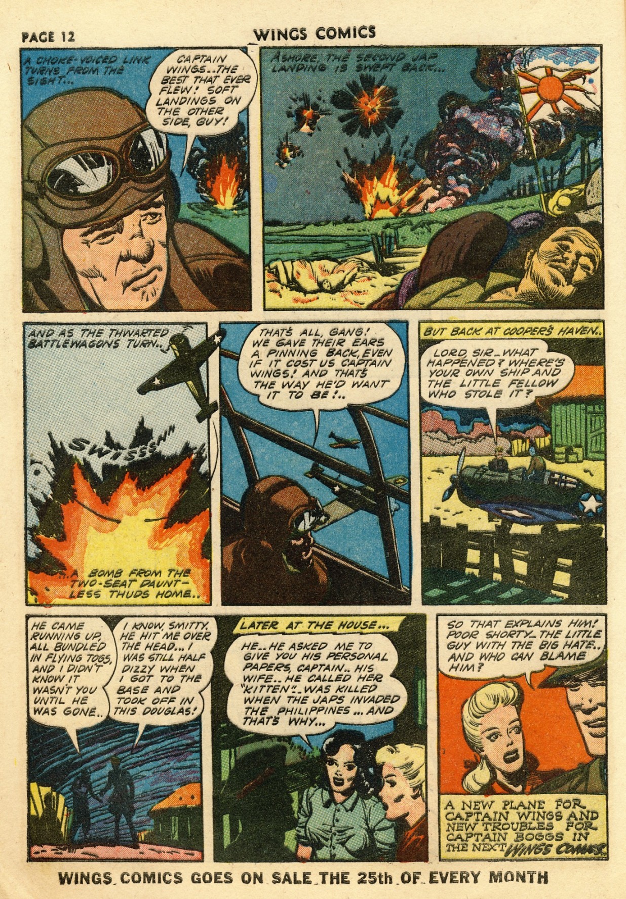 Read online Wings Comics comic -  Issue #33 - 14