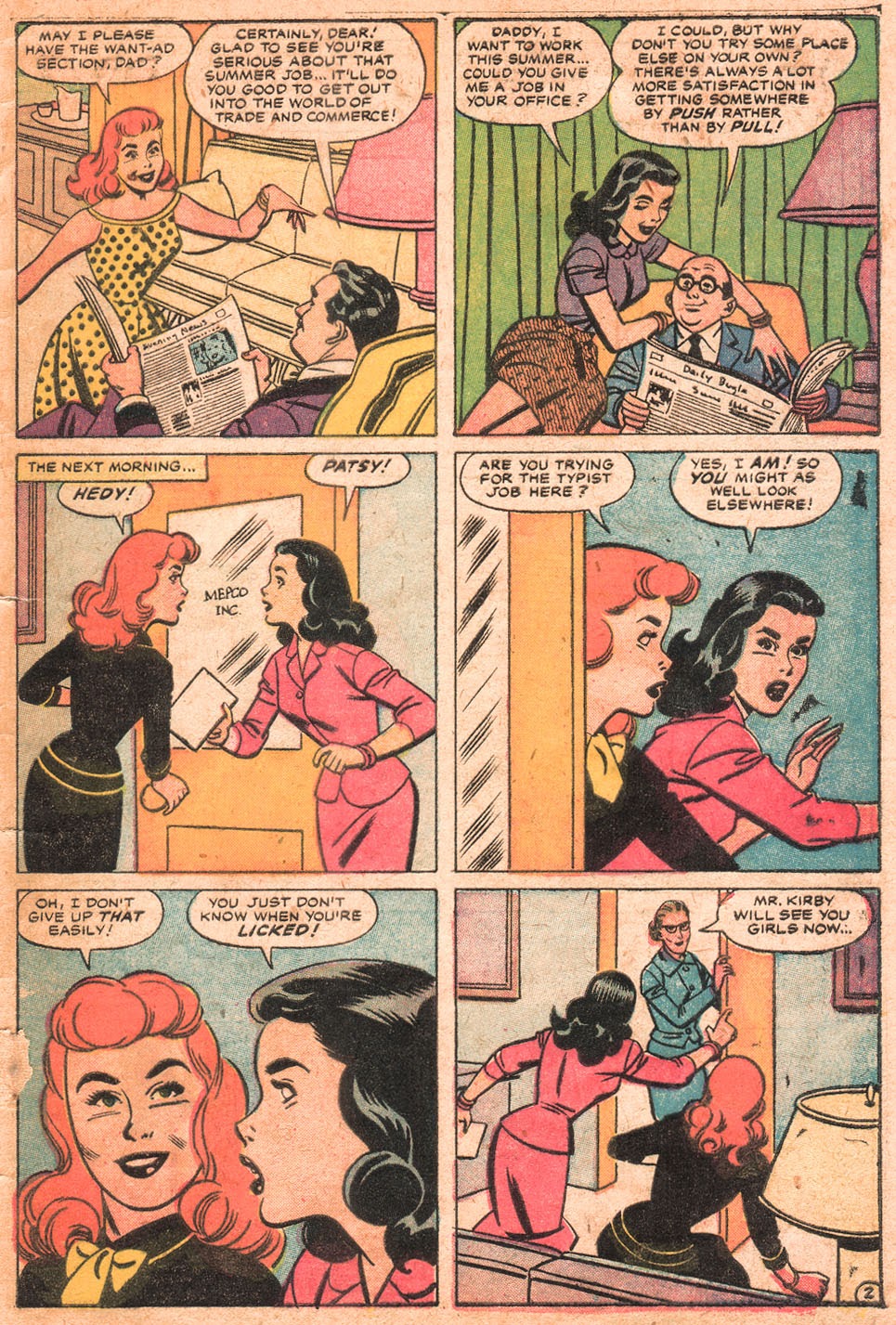 Read online Patsy and Hedy comic -  Issue #47 - 29