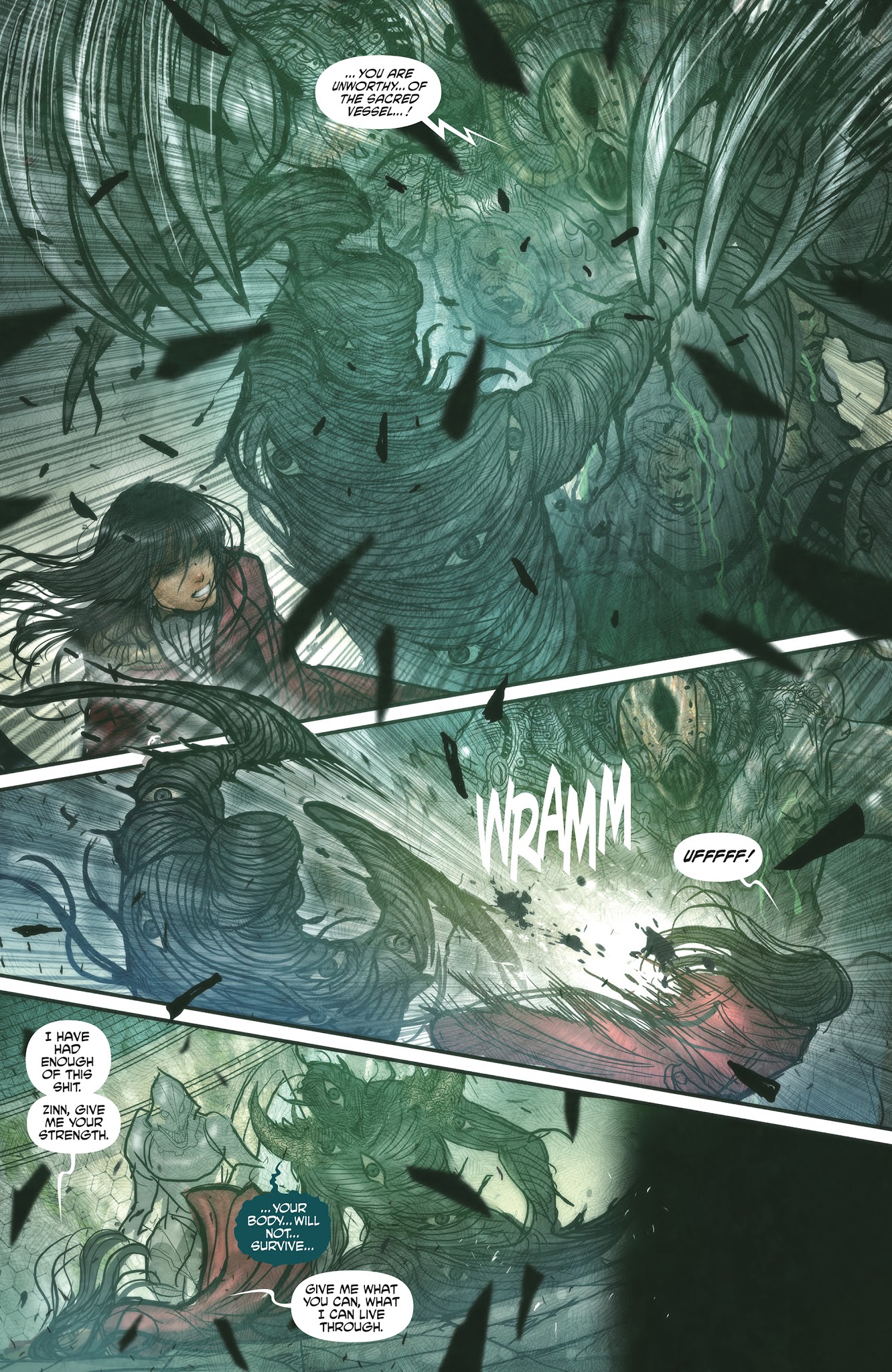 Read online Monstress comic -  Issue #16 - 20