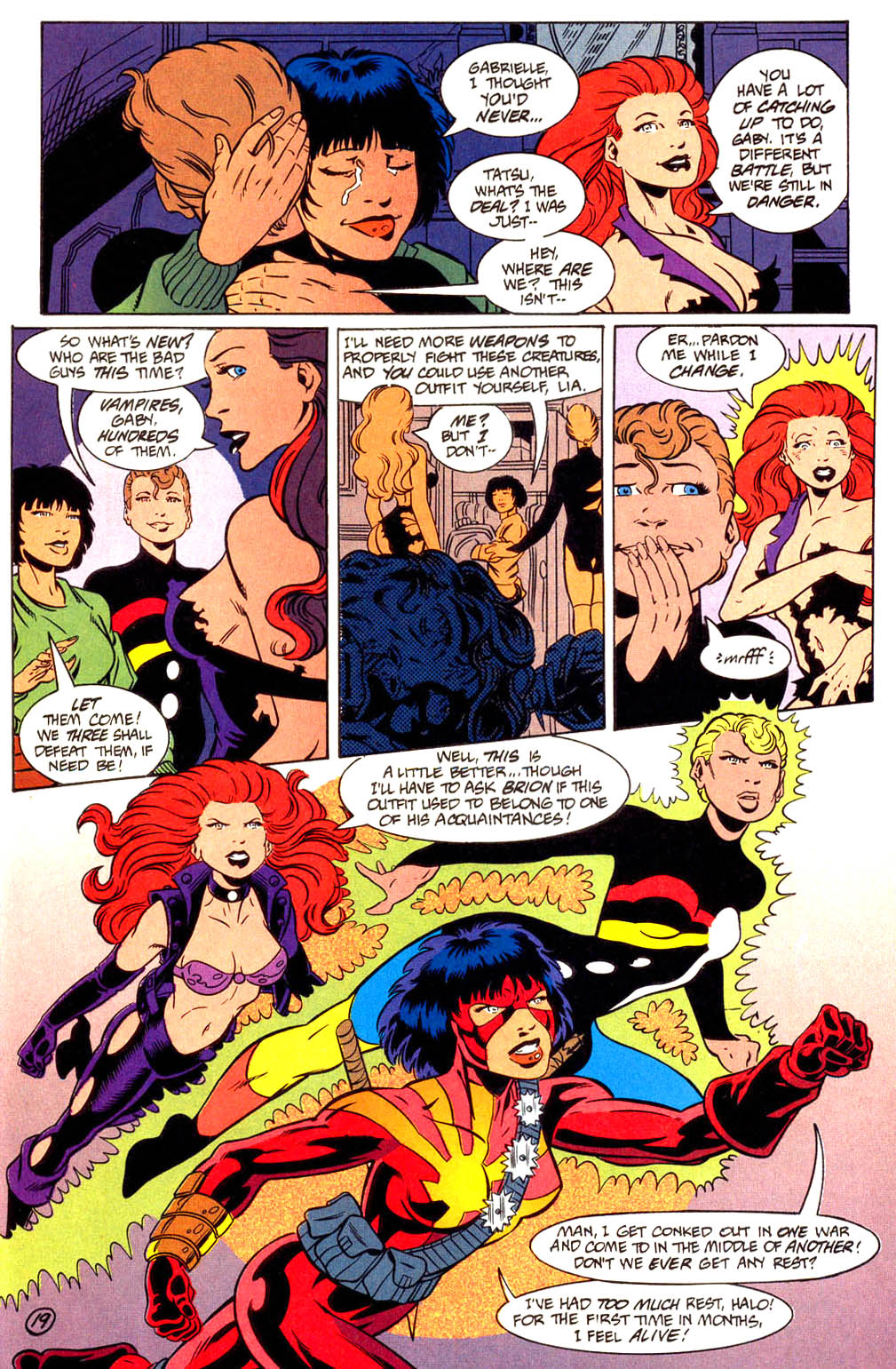 Read online Outsiders (1993) comic -  Issue #1 - Omega - 19