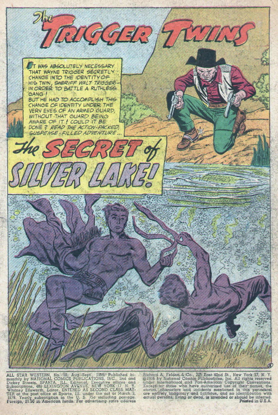 Read online All-Star Western (1951) comic -  Issue #90 - 3