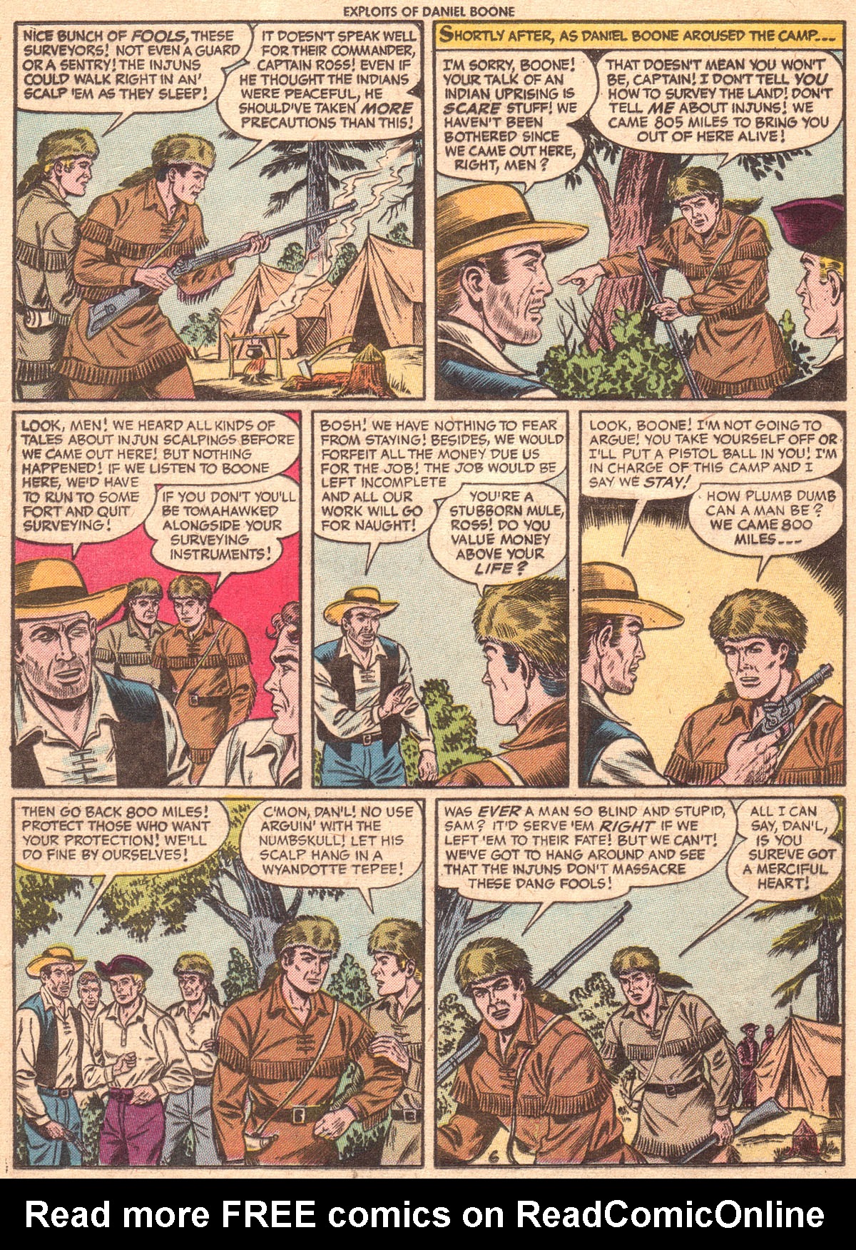 Read online Exploits of Daniel Boone comic -  Issue #5 - 24