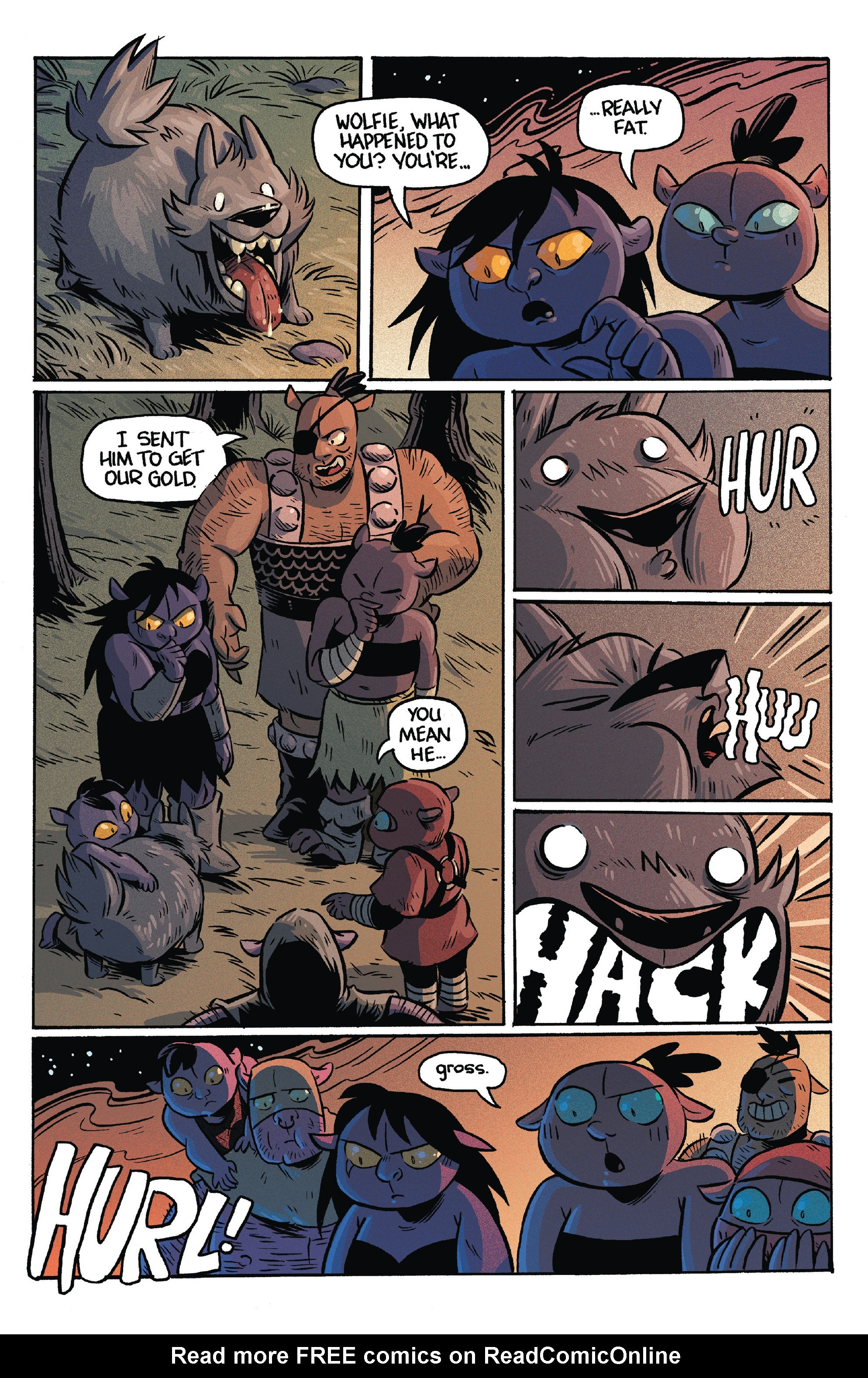 Read online ORCS! comic -  Issue #3 - 4