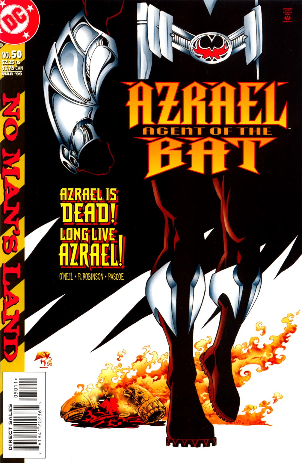 Read online Azrael: Agent of the Bat comic -  Issue #50 - 1