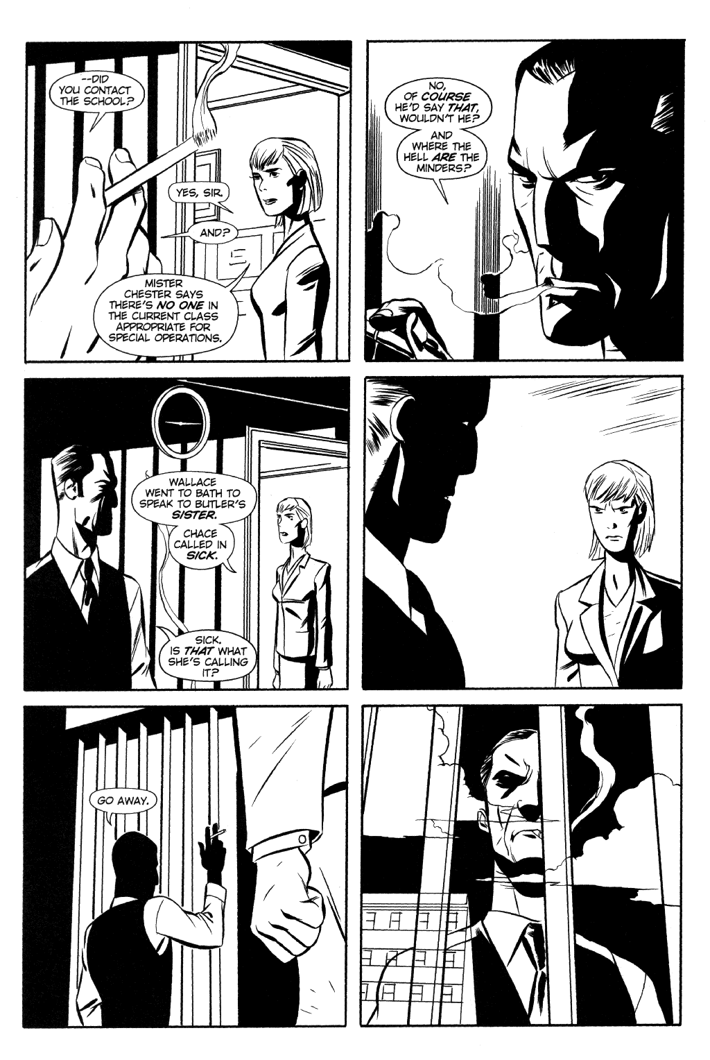 Read online Queen & Country comic -  Issue #21 - 9