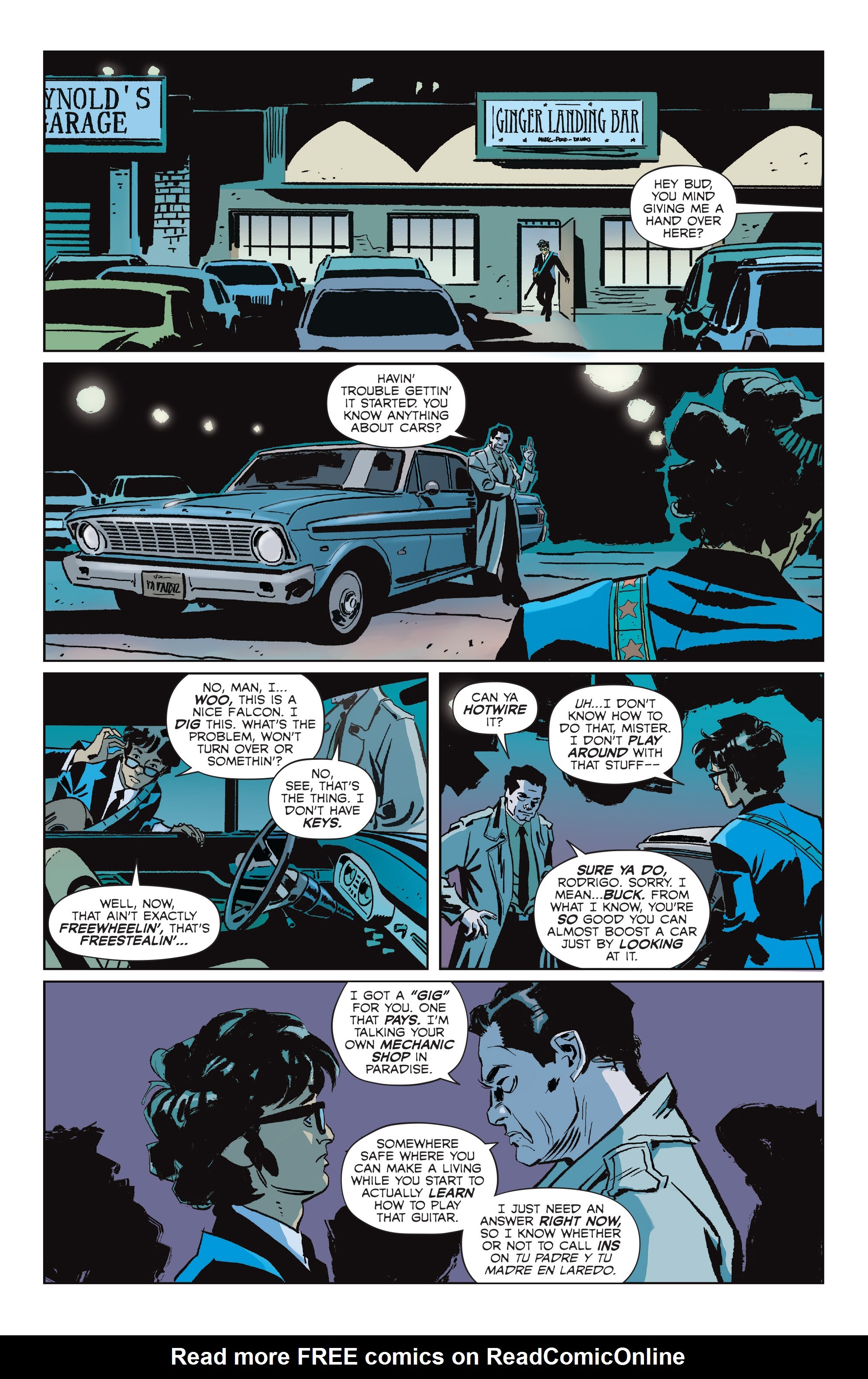 Read online Regarding the Matter of Oswald's Body comic -  Issue #1 - 17