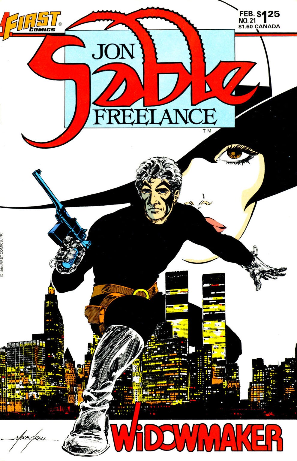 Read online Jon Sable, Freelance comic -  Issue #21 - 1