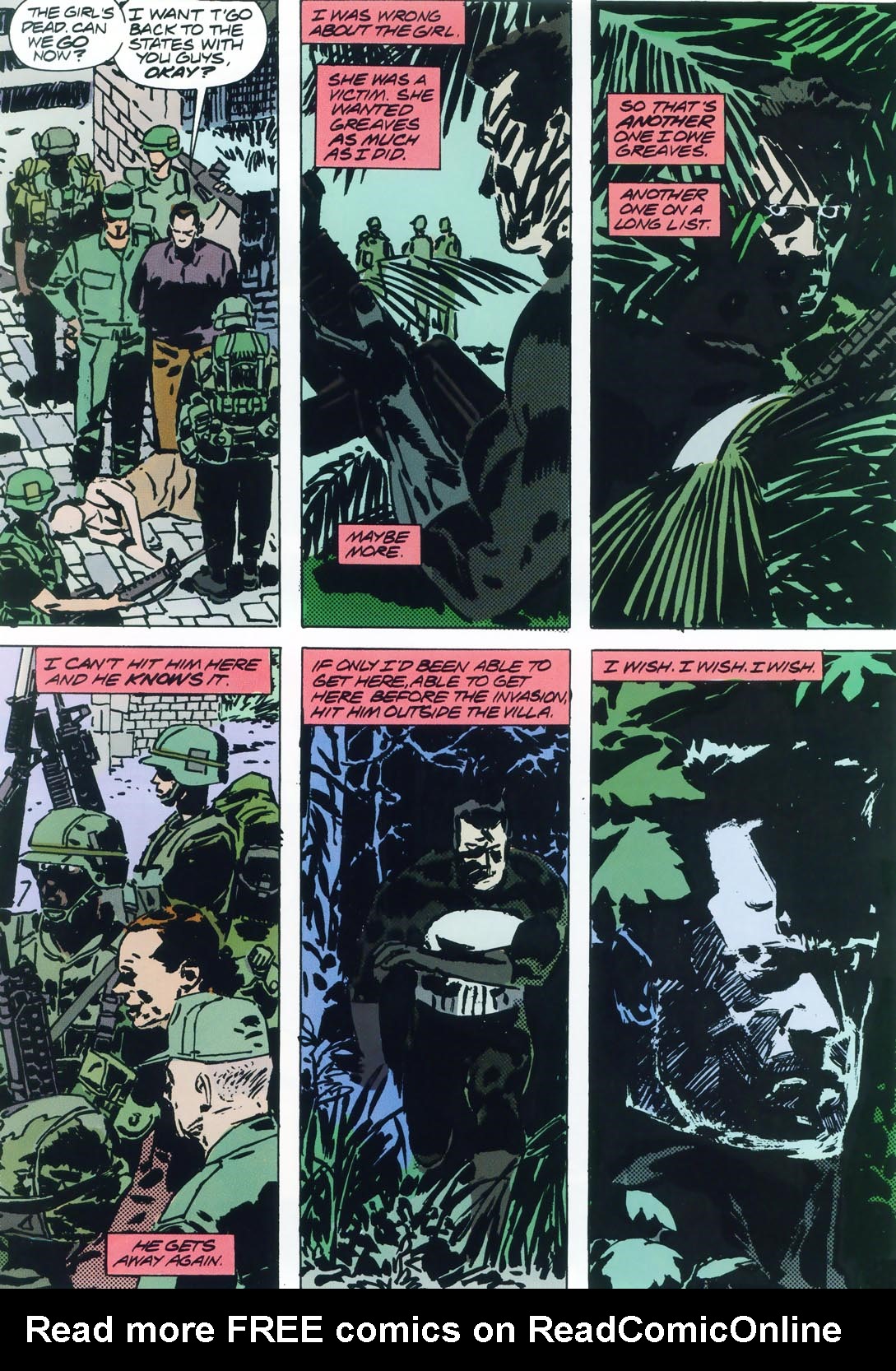 Read online Marvel Graphic Novel comic -  Issue #64 - Punisher - Kingdom Gone - 63