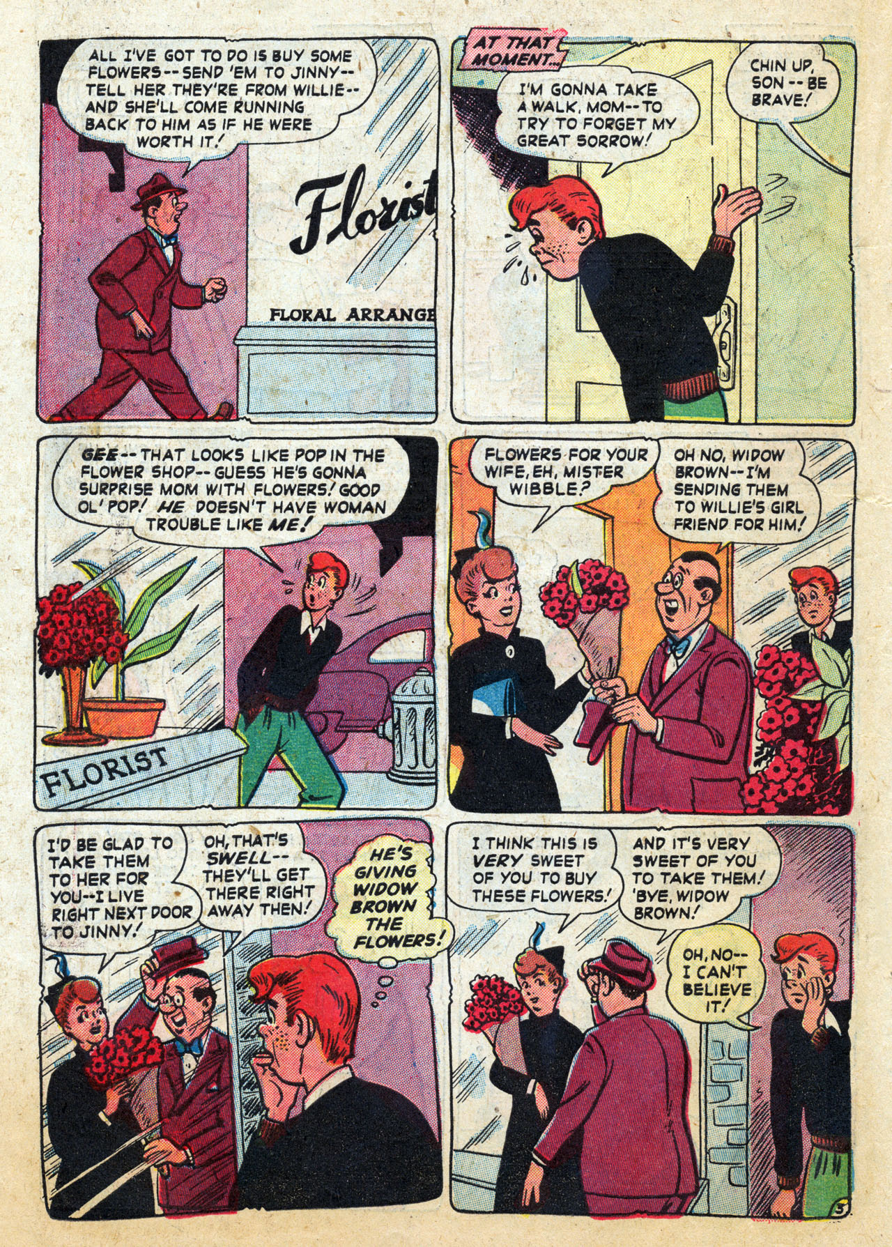 Read online Willie Comics (1950) comic -  Issue #23 - 44