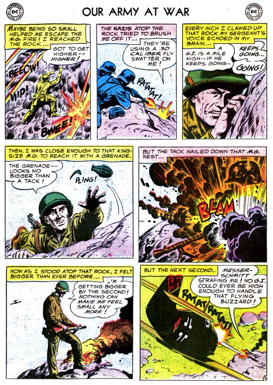 Read online Our Army at War (1952) comic -  Issue #66 - 22