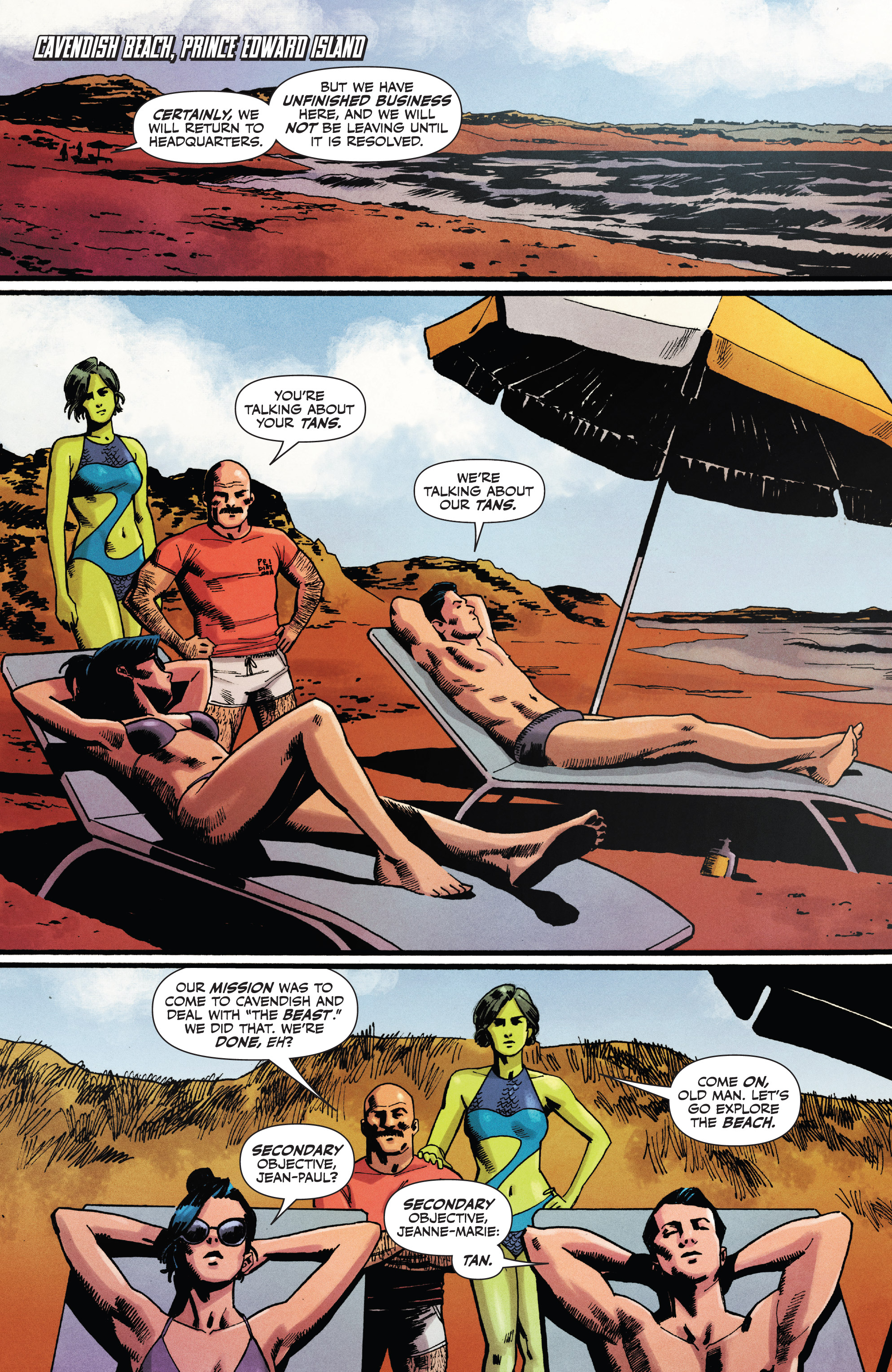 Read online Alpha Flight: True North comic -  Issue # Full - 13